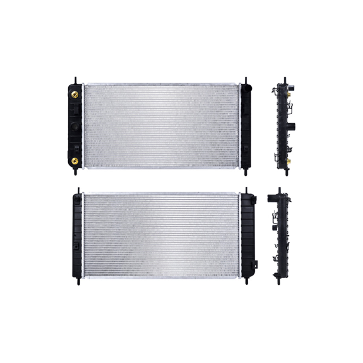RADIADOR PLASTICO GENERAL MOTORS MALIB CIL: 4L POS: TRANSMISION AUTOMATICA CAR: CAA 16MM