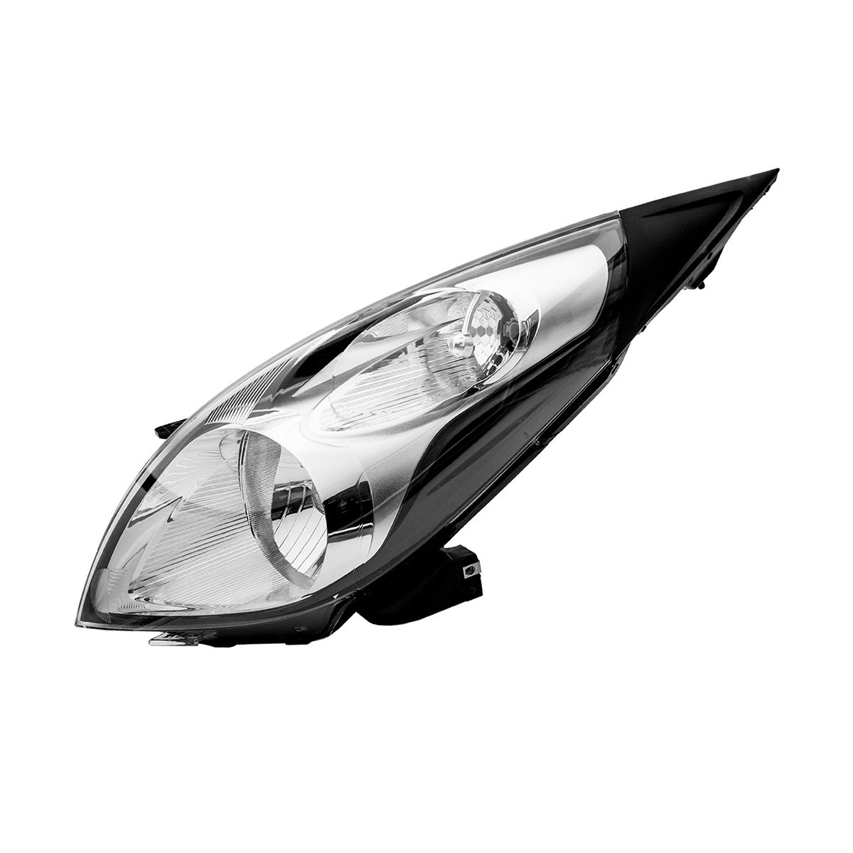 FARO LUZ GENERAL MOTORS SPARK CIL: 4L POS: IZQUIERDO CAR: LISO CROM