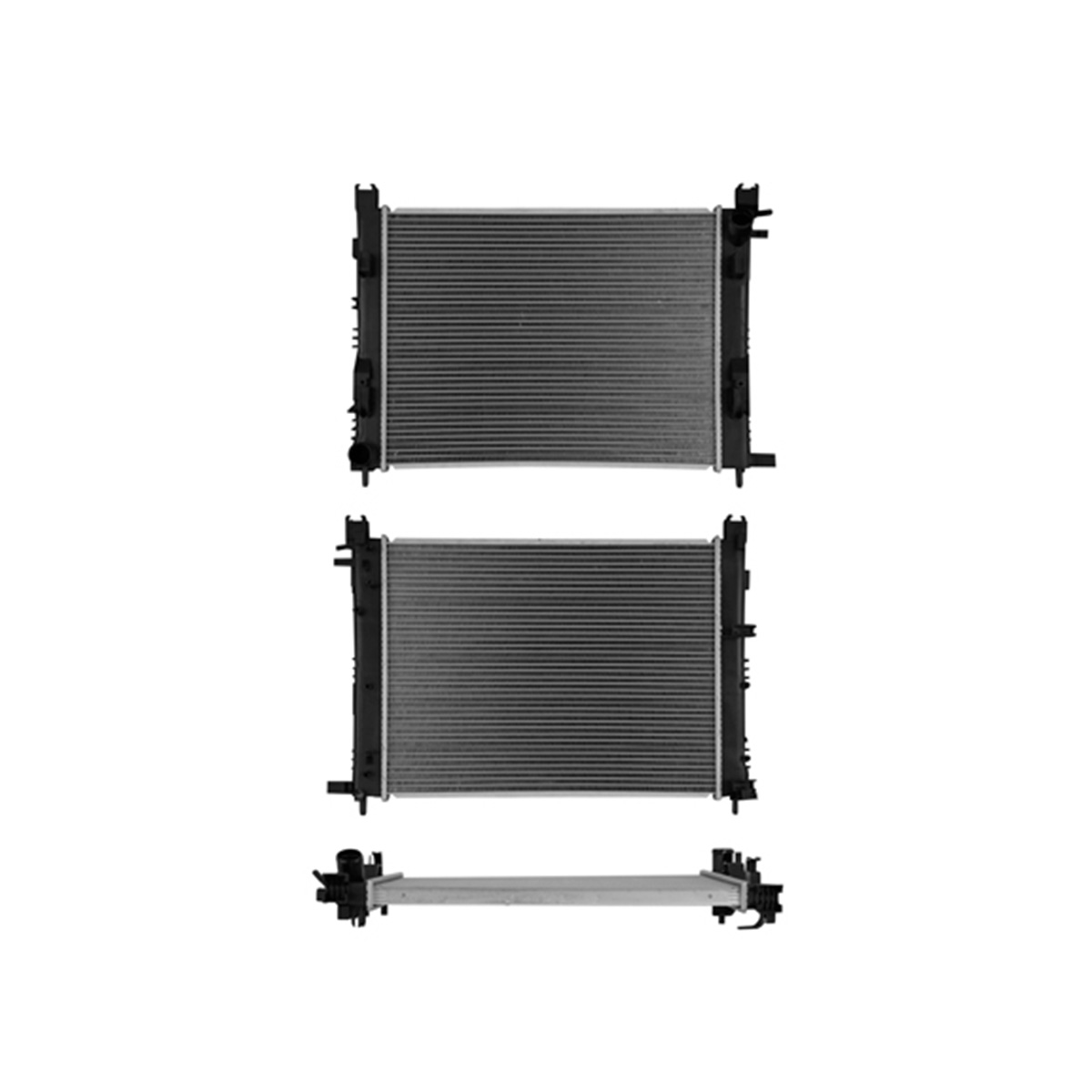 RADIADOR PLASTICO RENAULT LOGAN CIL: 4L POS: TRANSMISION ESTANDAR CAR: CAA 26MM