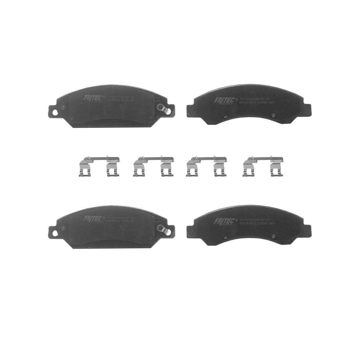 BALATA F D JGO SPECIFI GENERAL MOTORS SIL15 CIL: 6V POS: DELANTERO  MOT: 4.3L