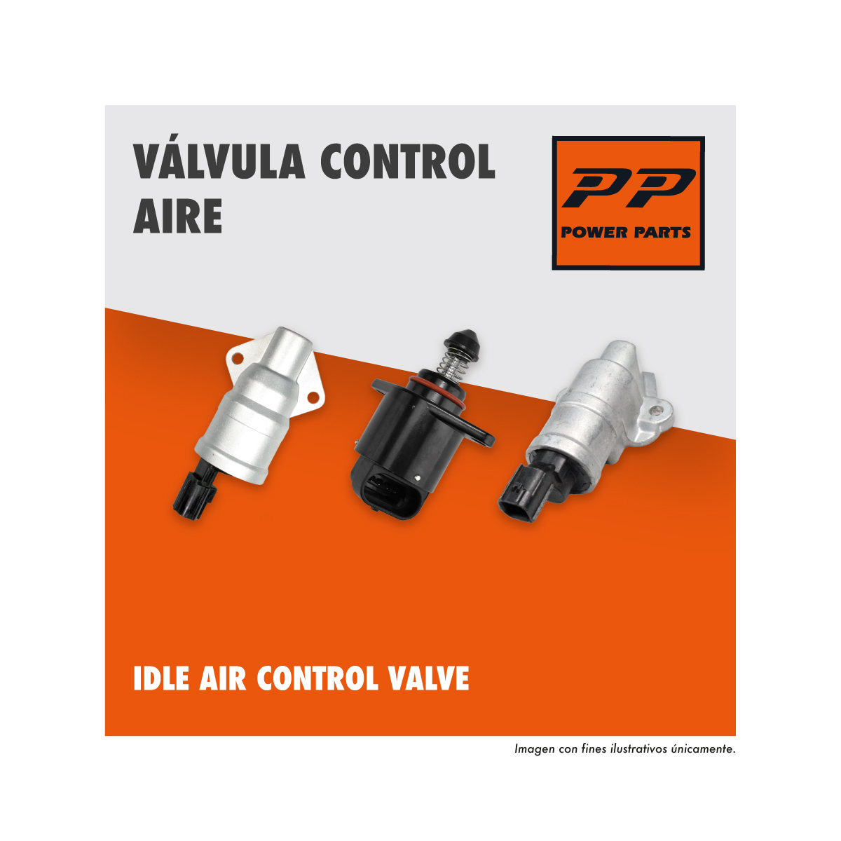 VALVULA CONTROL AIRE GENERAL MOTORS MICRO CIL: 8V  CAR: 4TER MOT: 5.7L