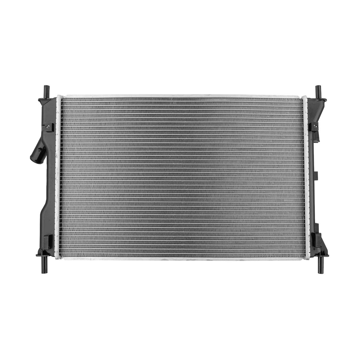 RADIADOR PLASTICO FORD FUSIO CIL: 4L POS: TRANSMISION AUTOMATICA CAR: USA 26MM