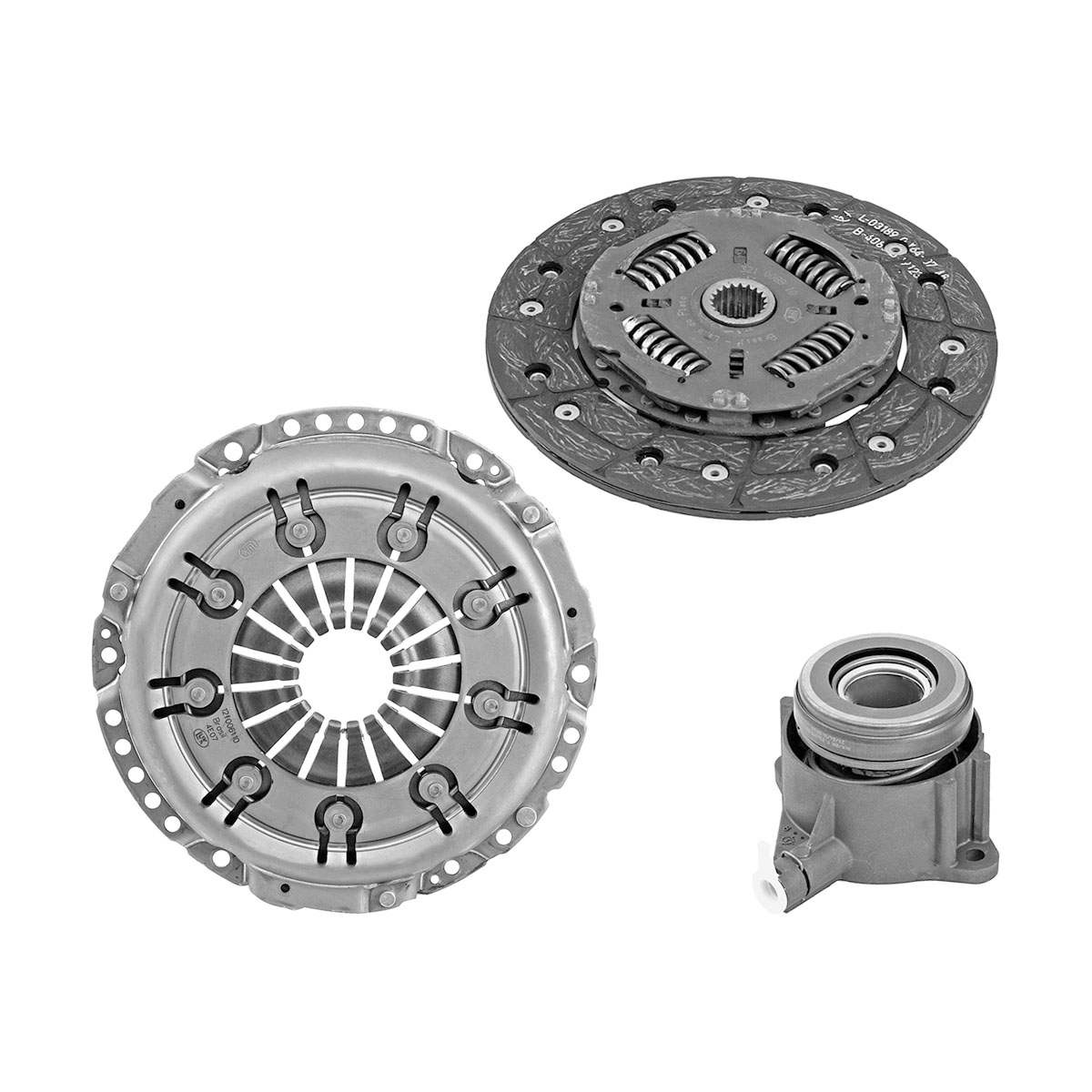DISCO PLATO COLLARIN FIAT IDEAA CIL: 4L  CAR: 205M MOT: 1.8L