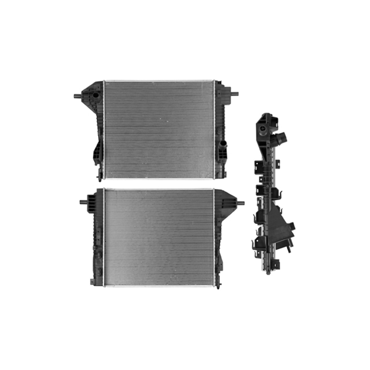 RADIADOR PLASTICO FORD F250S CIL: 8V POS: TRANSMISION ESTANDAR CAR: CSAA 26MM