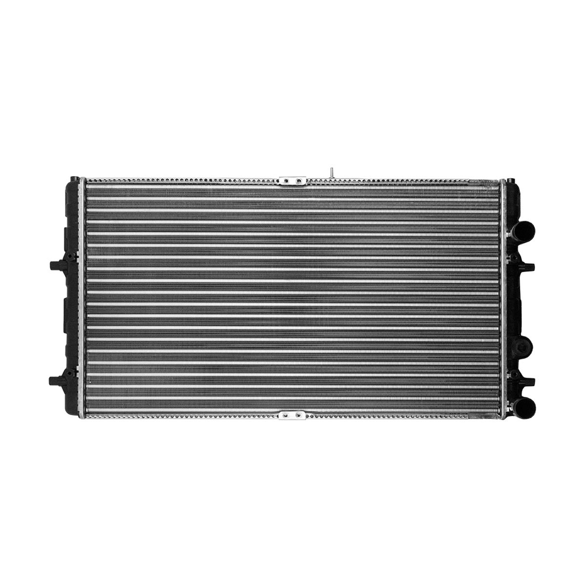 RADIADOR PLASTICO VOLKSWAGEN DERBY CIL: 4L POS: TRANSMISION ESTANDAR CAR: CAA 22MM