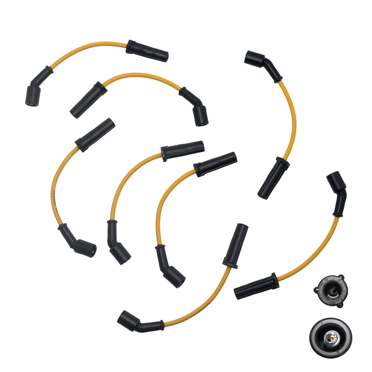 CABLES BUJIA JGO CB GENERAL MOTORS SIL25 CIL: 8V 7MM CAR: CODO MOT: 5.3L