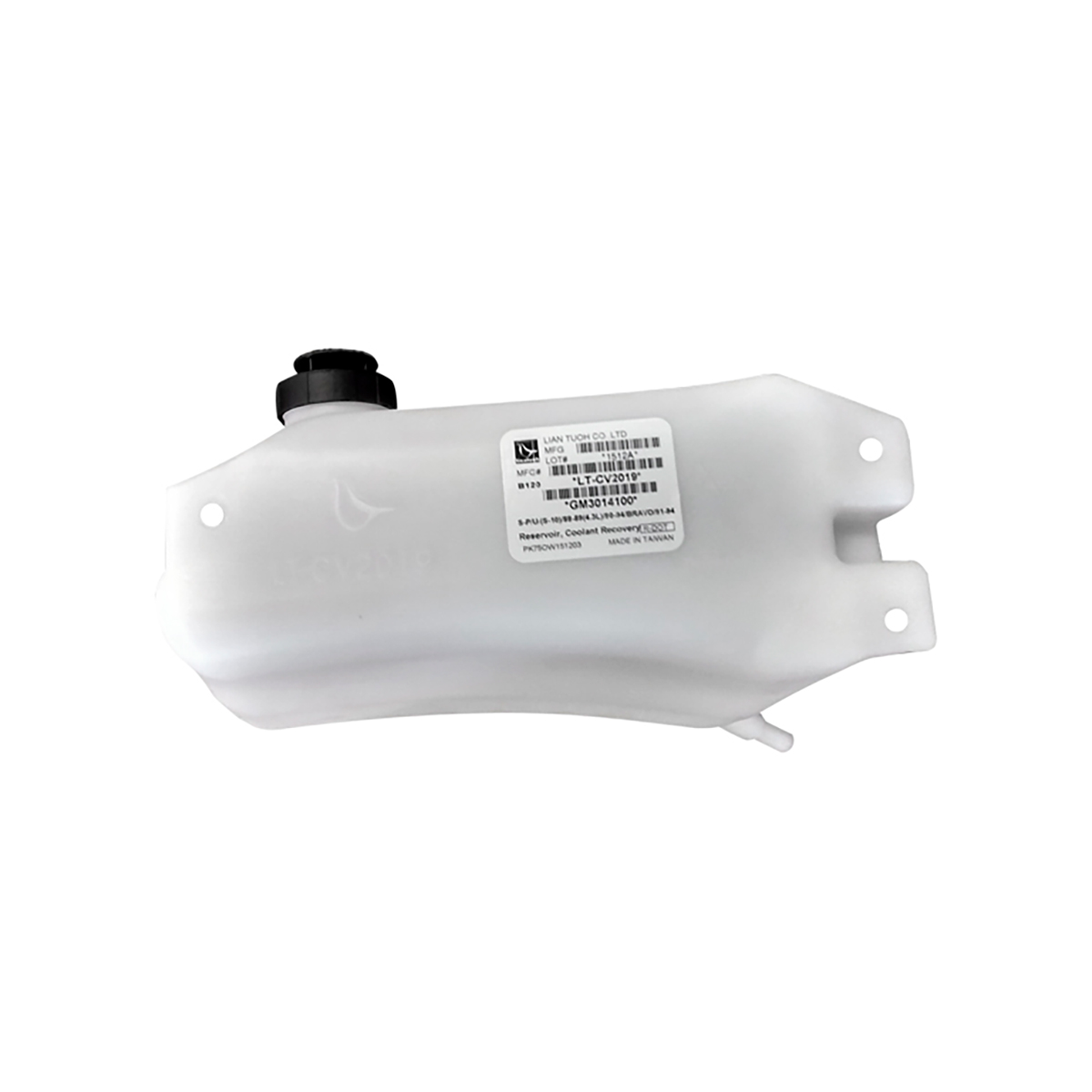 DEPOSITO ANTICONGELANT GENERAL MOTORS S10 CIL: 4L CTAP CAR: 1SAL MOT: 2.2L
