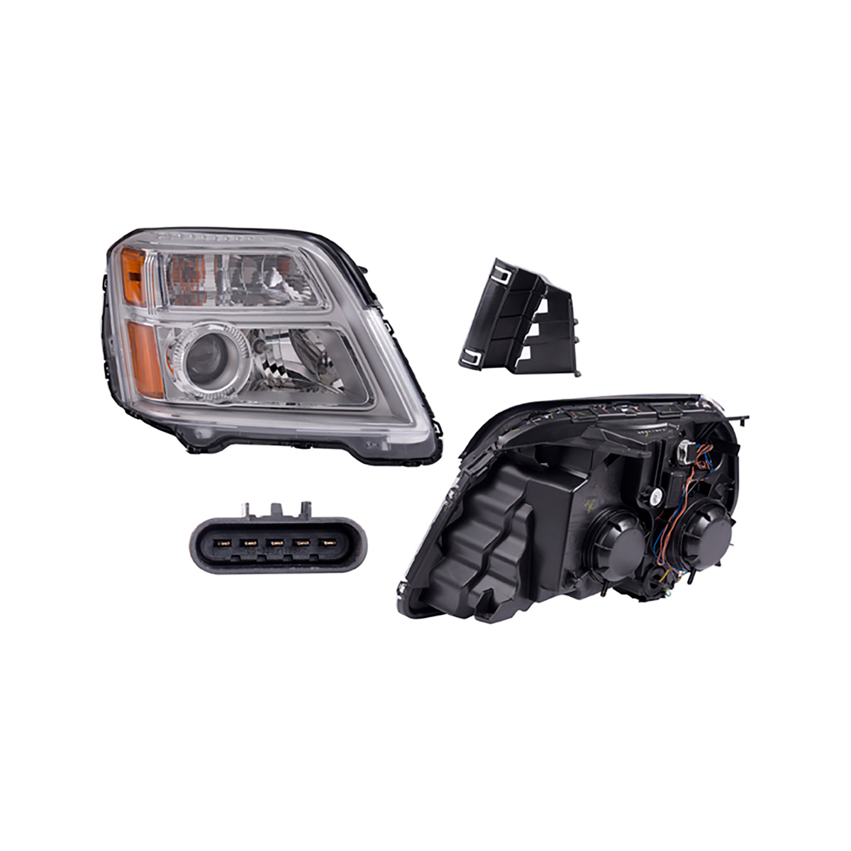 FARO LUZ GENERAL MOTORS TERRA CIL: 6V POS: DERECHO CAR: LISO CROM