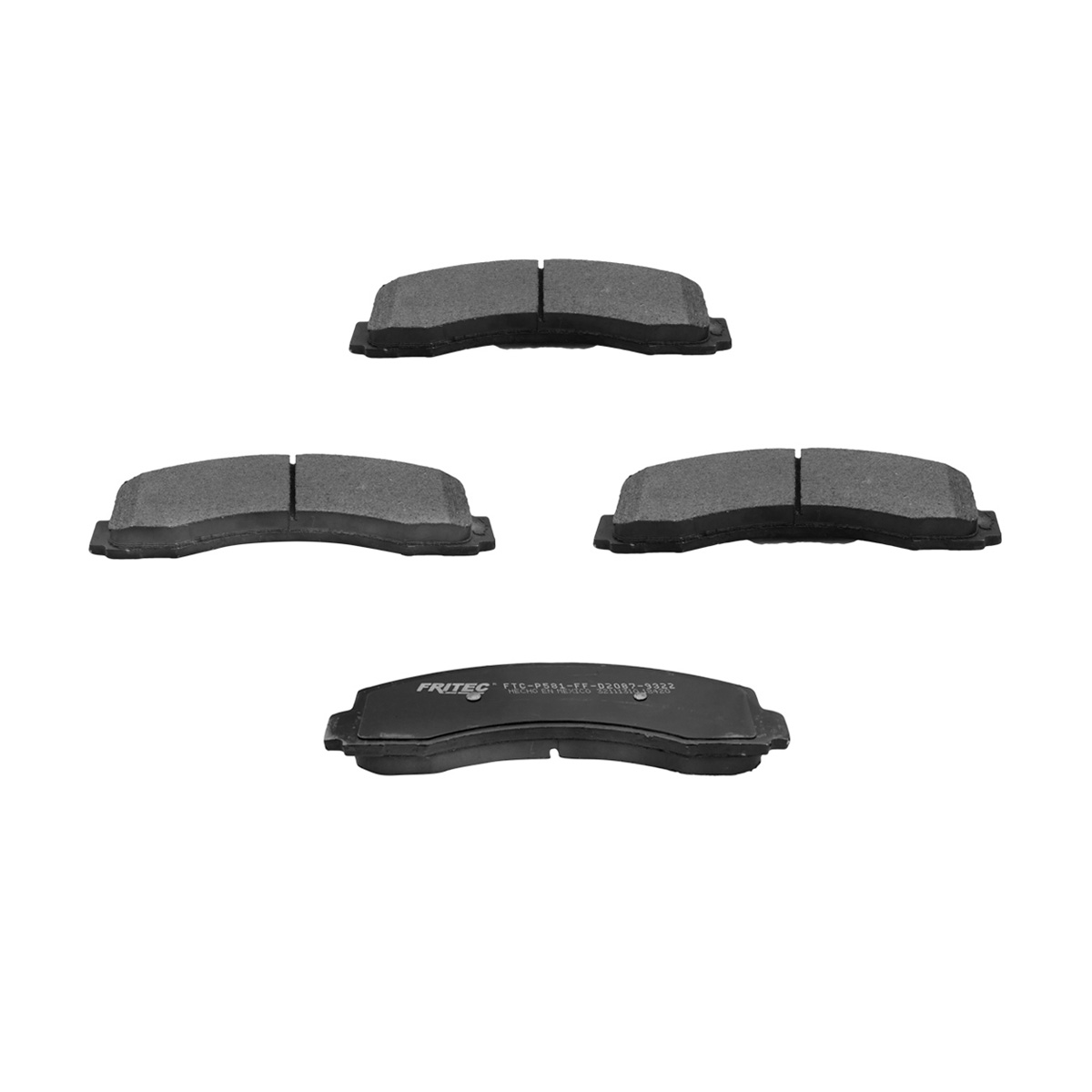 BALATA F D JGO HEAVY D FORD F150 CIL: 6V POS: DELANTERO  MOT: 3.5L
