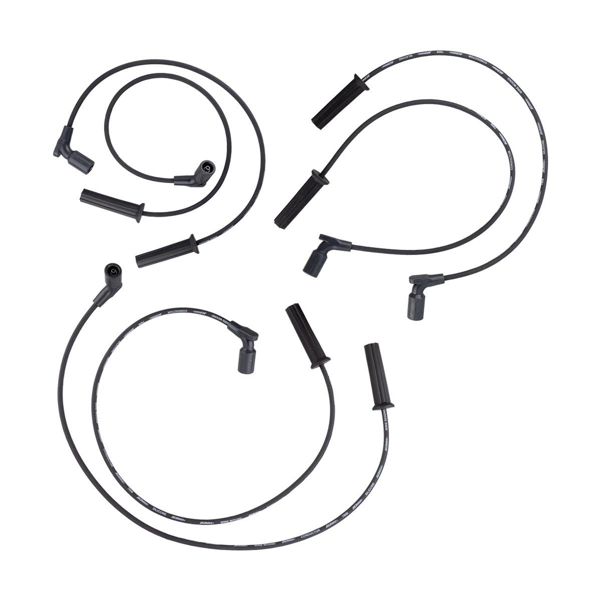 CABLES BUJIA JGO GENERAL MOTORS SIL15 CIL: 6V 7MM CAR: CODO MOT: 4.3L