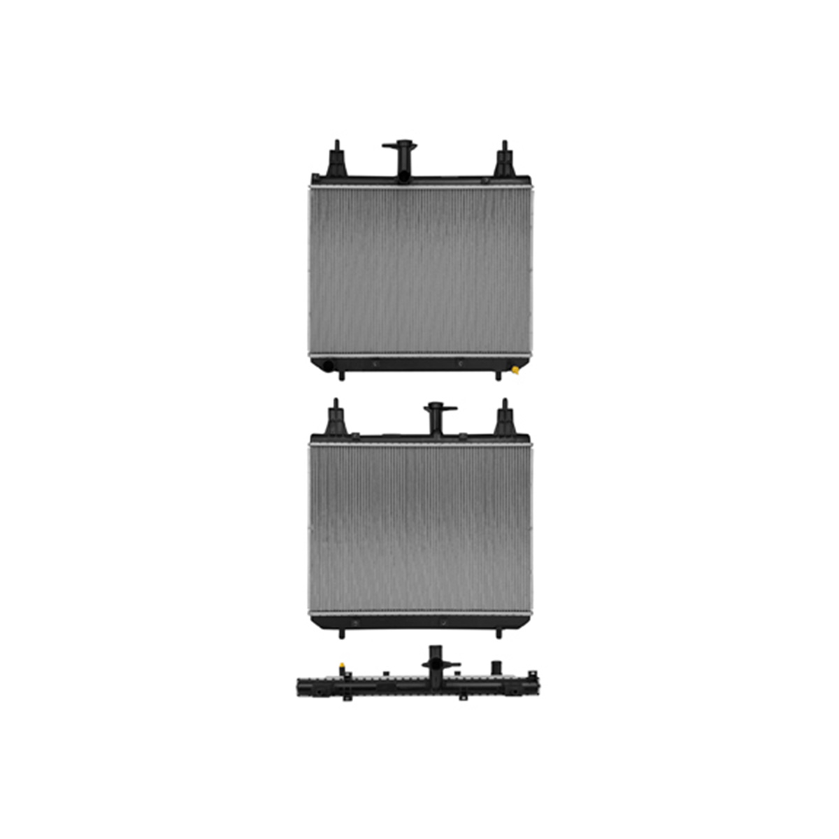 RADIADOR PLASTICO TOYOTA AVANZ CIL: 4L POS: TRANSMISION ESTANDAR CAR: CAA 16MM