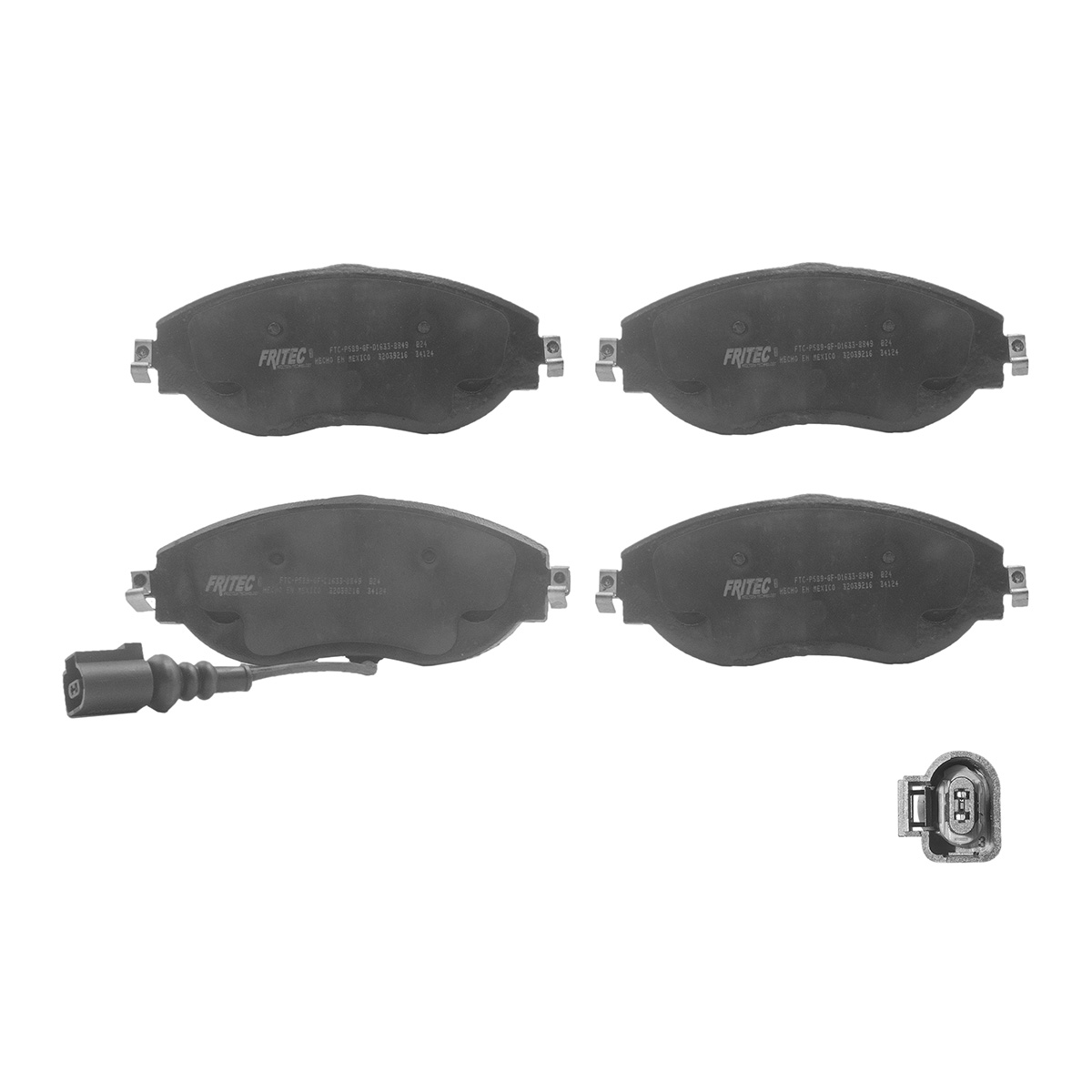 BALATA F D JGO SPECIFI VOLKSWAGEN GOLF CIL: 4L POS: DELANTERO CAR: CSEN MOT: 1.4L