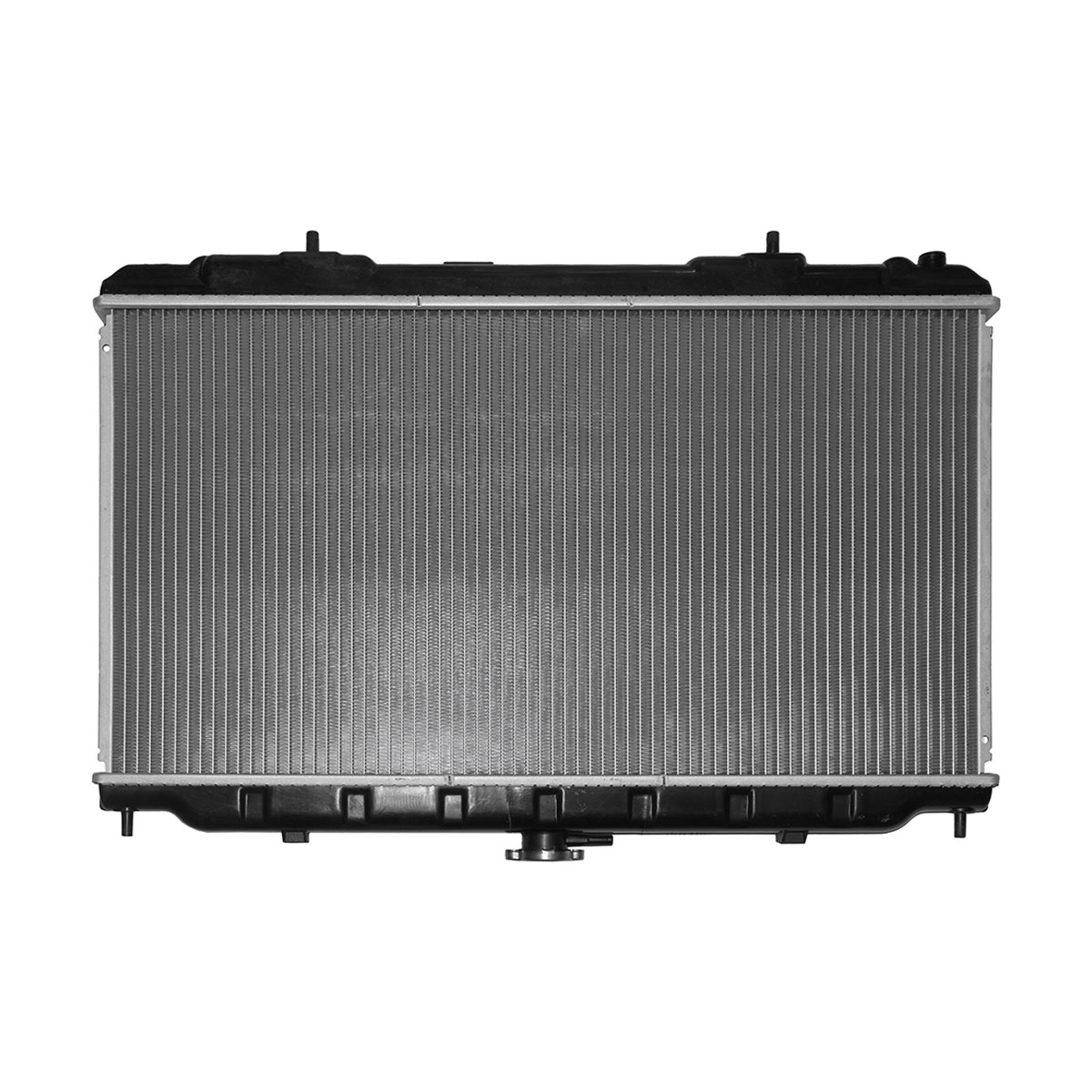 RADIADOR PLASTICO NISSAN ALMER CIL: 4L POS: TRANSMISION ESTANDAR CAR: CAA 16MM