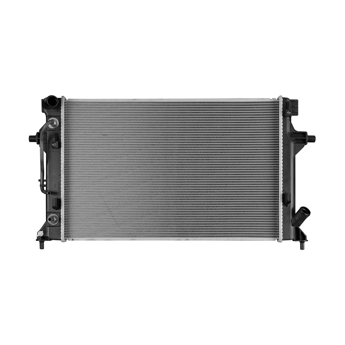 RADIADOR PLASTICO HYUNDAI ELANT CIL: 4L POS: TRANSMISION AUTOMATICA CAR: CSAA 16MM