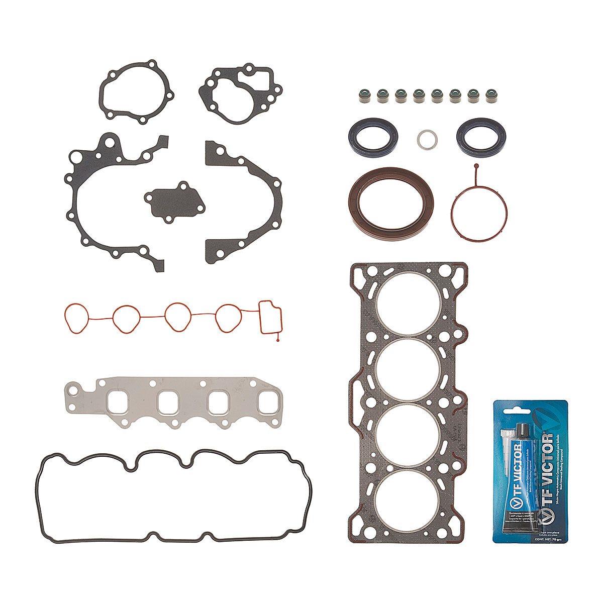 JUNTAS MOTOR COMPLETO GENERAL MOTORS MATIZ CIL: 4L  CAR: GRAF MOT: 1.0L