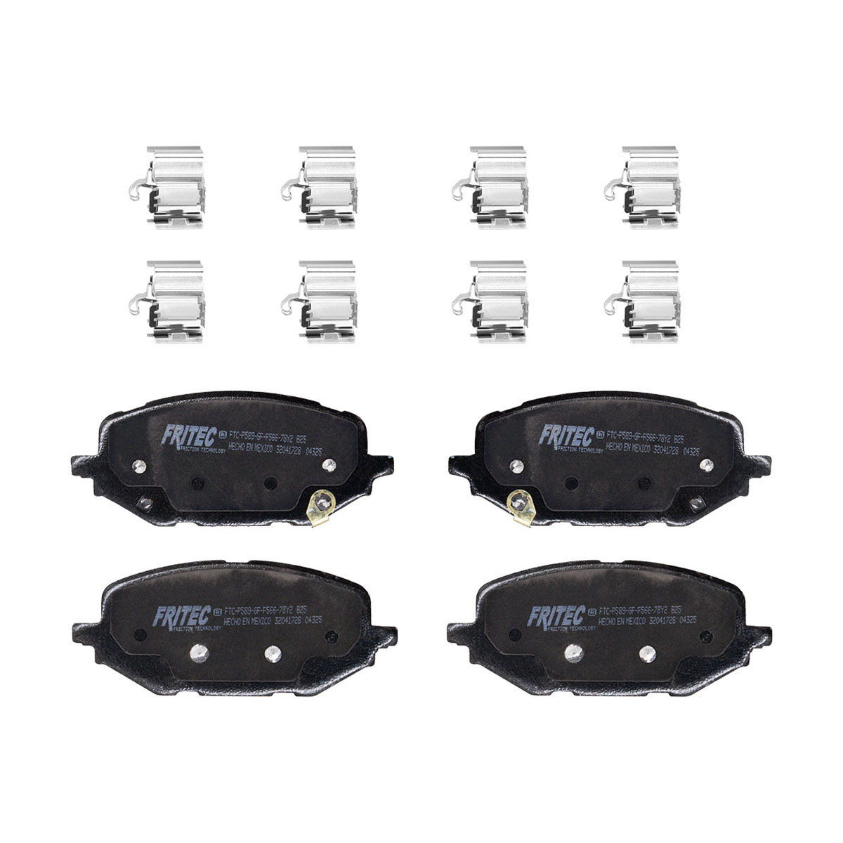 BALATA F D JGO SPECIFI GENERAL MOTORS TRACK CIL: 3L POS: DELANTERO  MOT: 1.2L