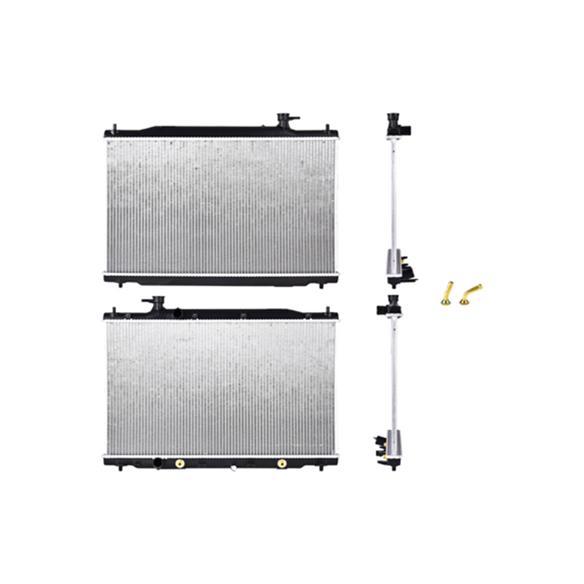 RADIADOR PLASTICO HONDA CR-V CIL: 4L POS: TRANSMISION AUTOMATICA CAR: CAA 16MM