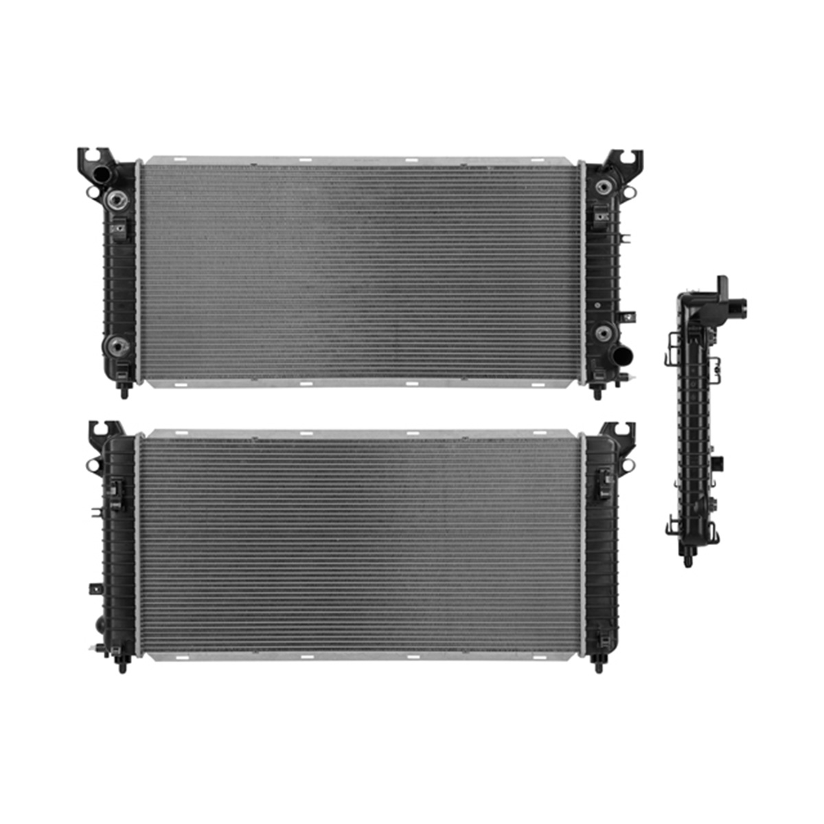 RADIADOR PLASTICO GENERAL MOTORS SILVE CIL: 6V POS: TRANSMISION AUTOMATICA CAR: CAA 22MM