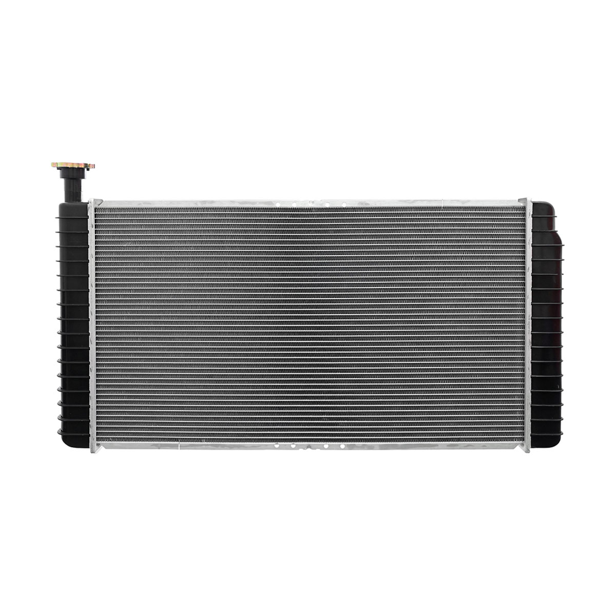 RADIADOR PLASTICO GENERAL MOTORS EXPRE CIL: 8V POS: TRANSMISION AUTOMATICA CAR: 2ENF 32MM