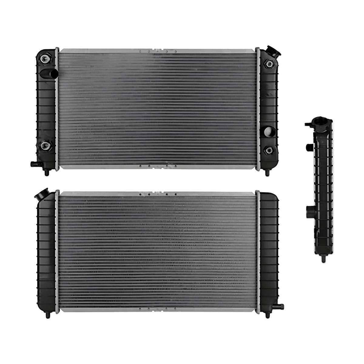 RADIADOR PLASTICO GENERAL MOTORS BLAZE CIL: 6V POS: TRANSMISION AUTOMATICA CAR: CAA 32MM