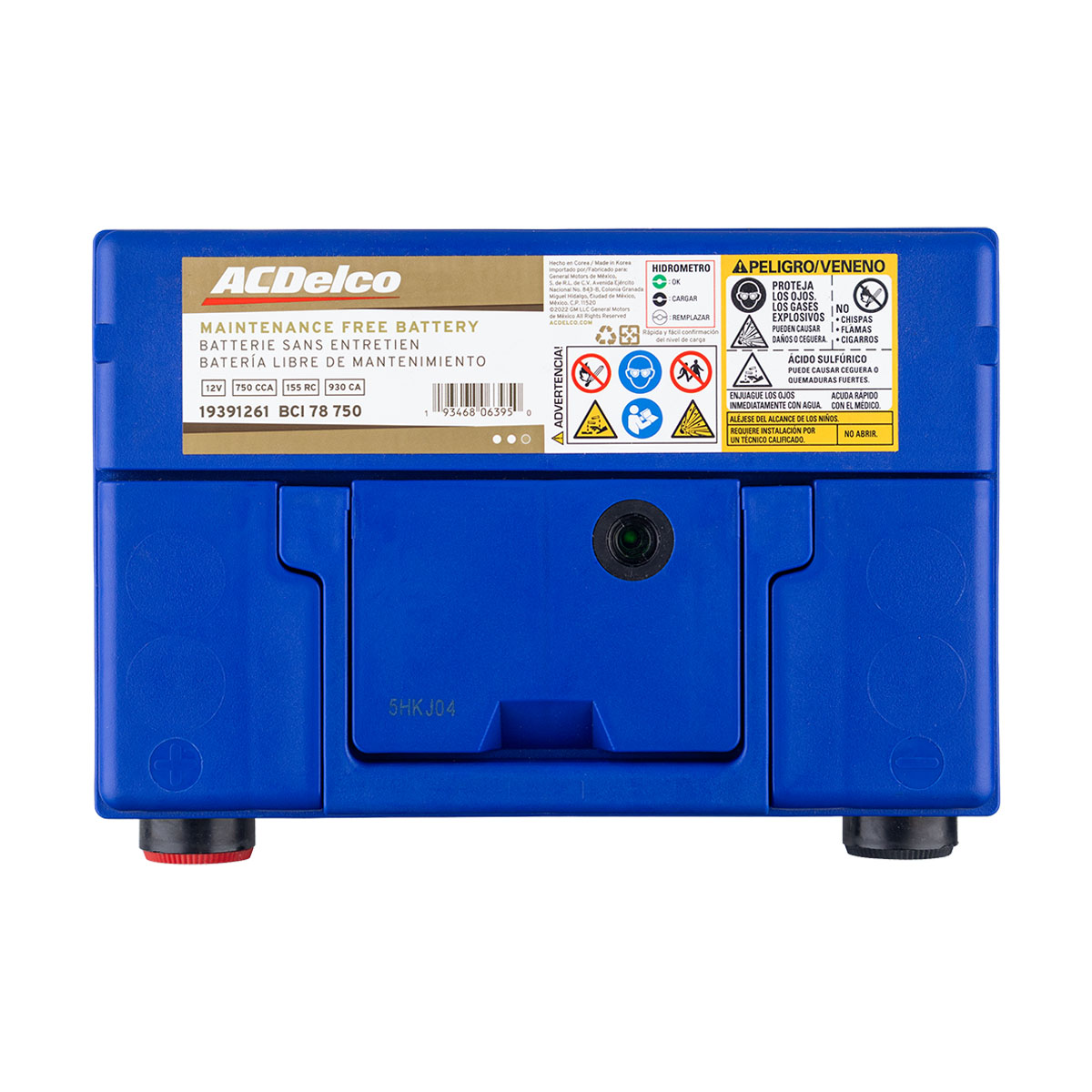 ACUMULADOR   750 CAR: 930 T+T-
