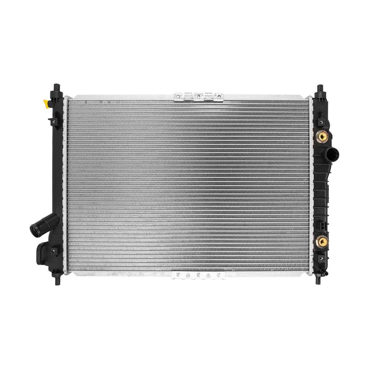 RADIADOR PLASTICO GENERAL MOTORS AVEO CIL: 4L POS: TRANSMISION AUTOMATICA CAR: CAA 26MM