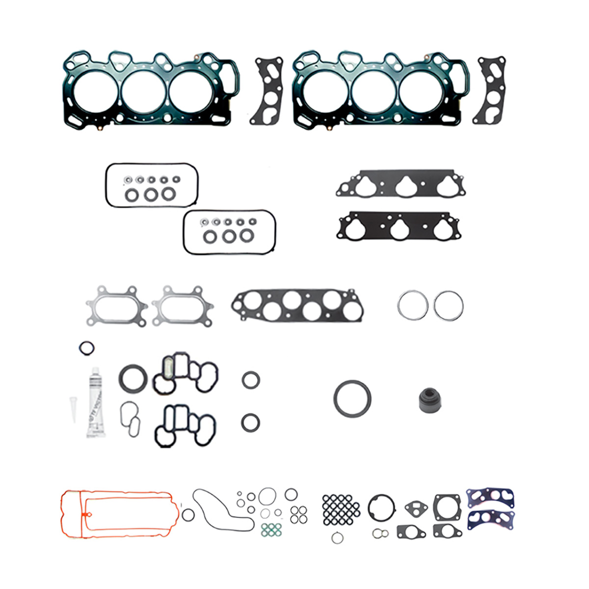 JUNTAS MOTOR COMPLETO HONDA ACCOR CIL: 6V  CAR: LAMI MOT: 3.0L