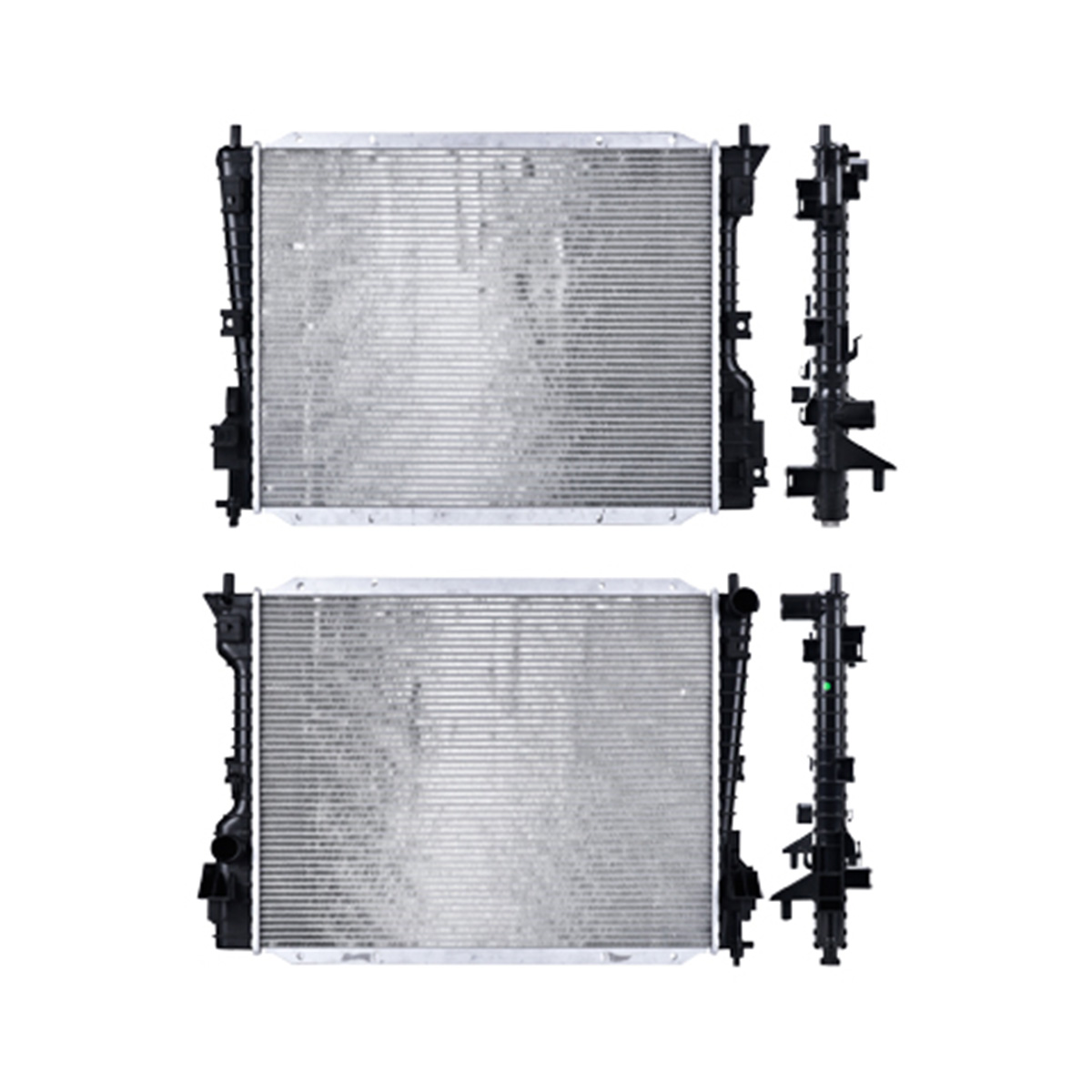 RADIADOR PLASTICO FORD MUSTA CIL: 8V POS: TRANSMISION AUTOMATICA CAR: CAA 26MM