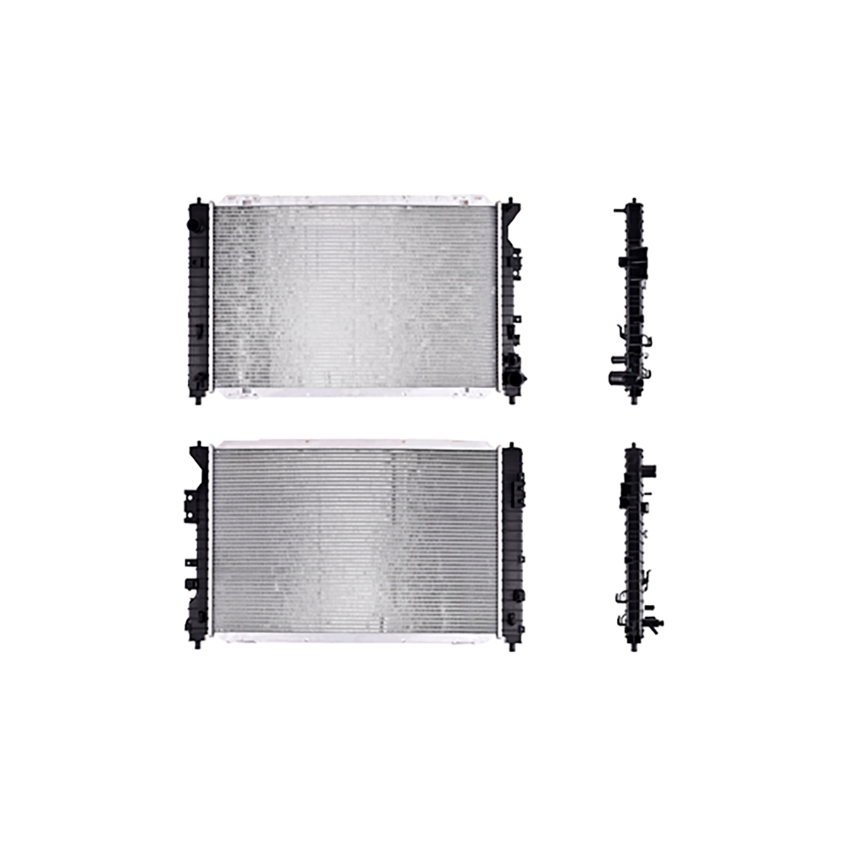RADIADOR PLASTICO FORD ESCAP CIL: 4L POS: TRANSMISION ESTANDAR CAR: CAA 16MM