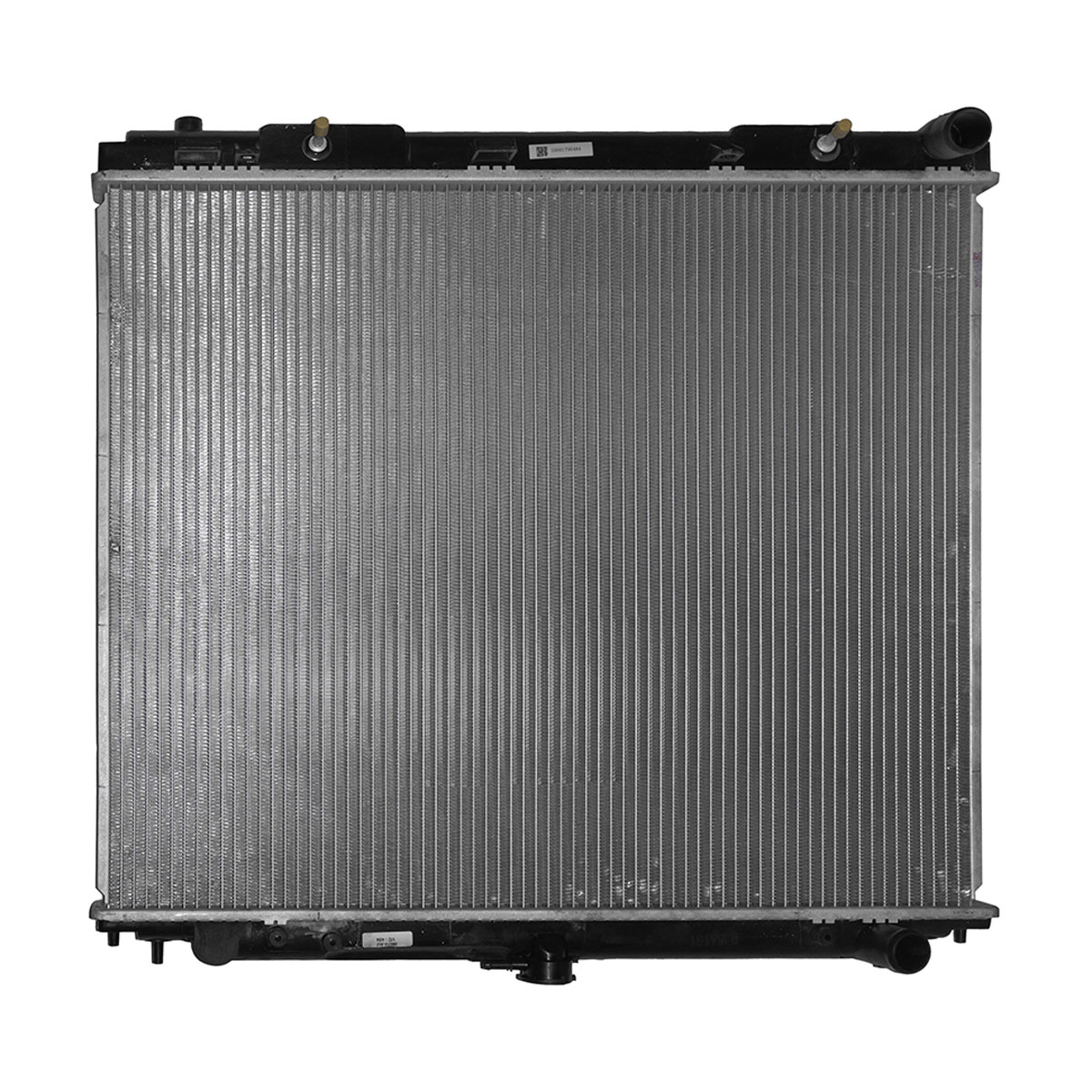 RADIADOR PLASTICO NISSAN FRONT CIL: 4L POS: TRANSMISION AUTOMATICA CAR: CAA 16MM