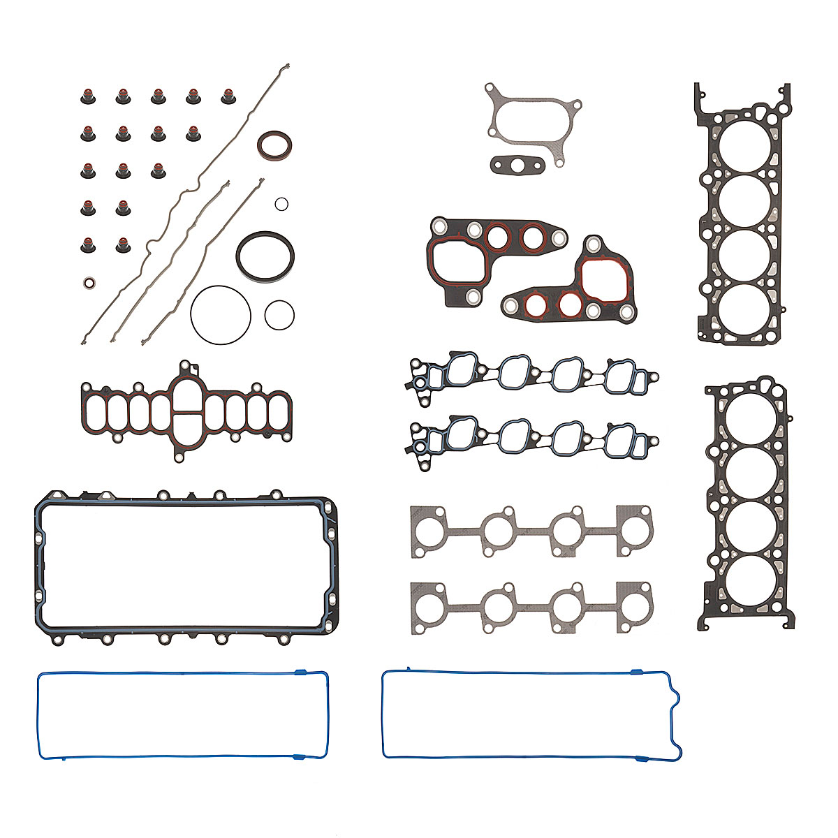 JUNTAS MOTOR COMPLETO FORD F350 CIL: 8V  CAR: LAMI MOT: 4.6L