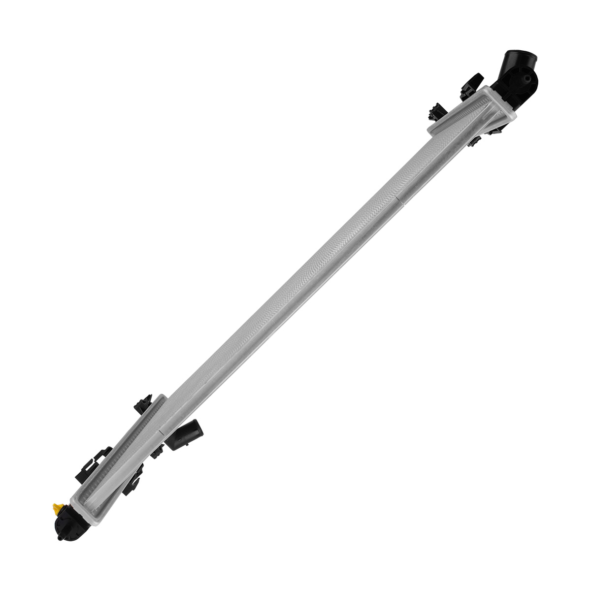 RADIADOR PLASTICO MITSUBISHI LANCE CIL: 4L POS: TRANSMISION AUTOMATICA CAR: CAA 26MM