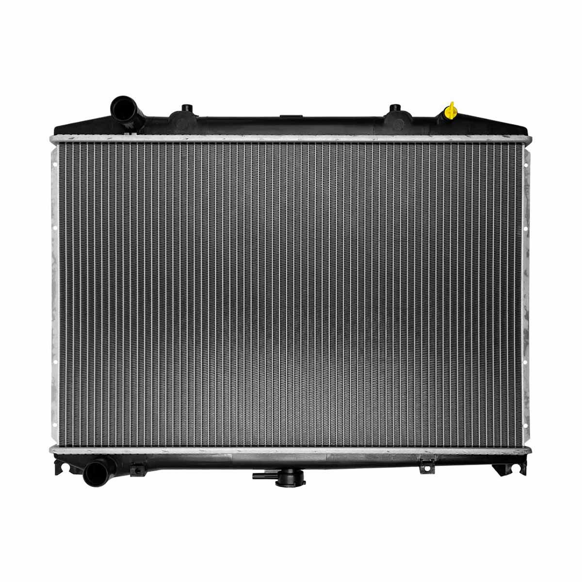 RADIADOR PLASTICO NISSAN D21 CIL: 4L POS: TRANSMISION ESTANDAR CAR: CSAA 23MM