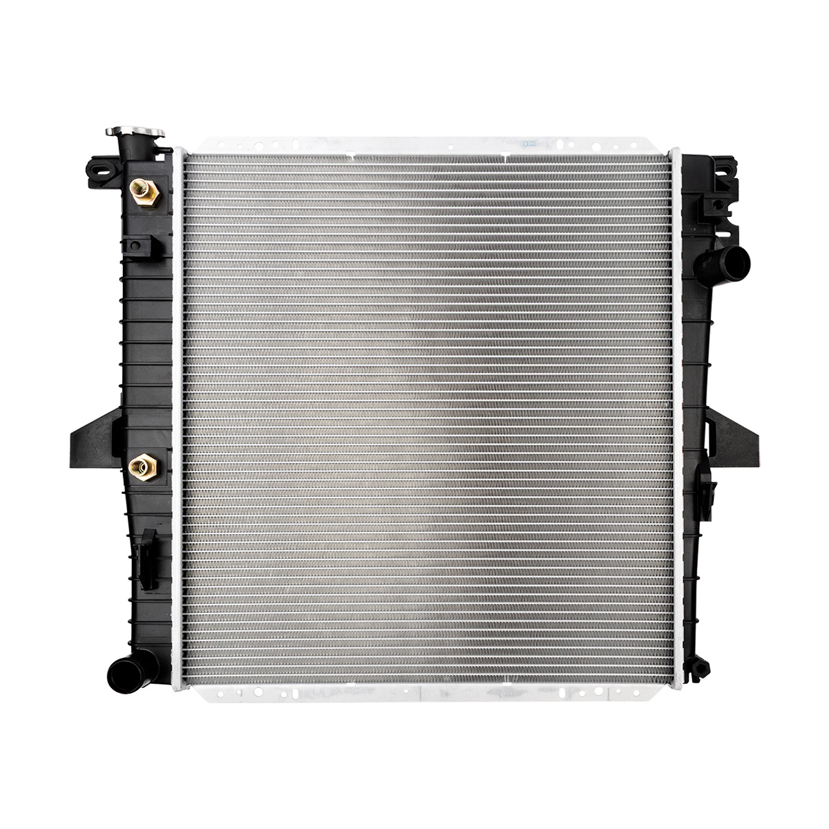 RADIADOR PLASTICO FORD EXPLO CIL: 8V POS: TRANSMISION AUTOMATICA CAR: CAA 56MM