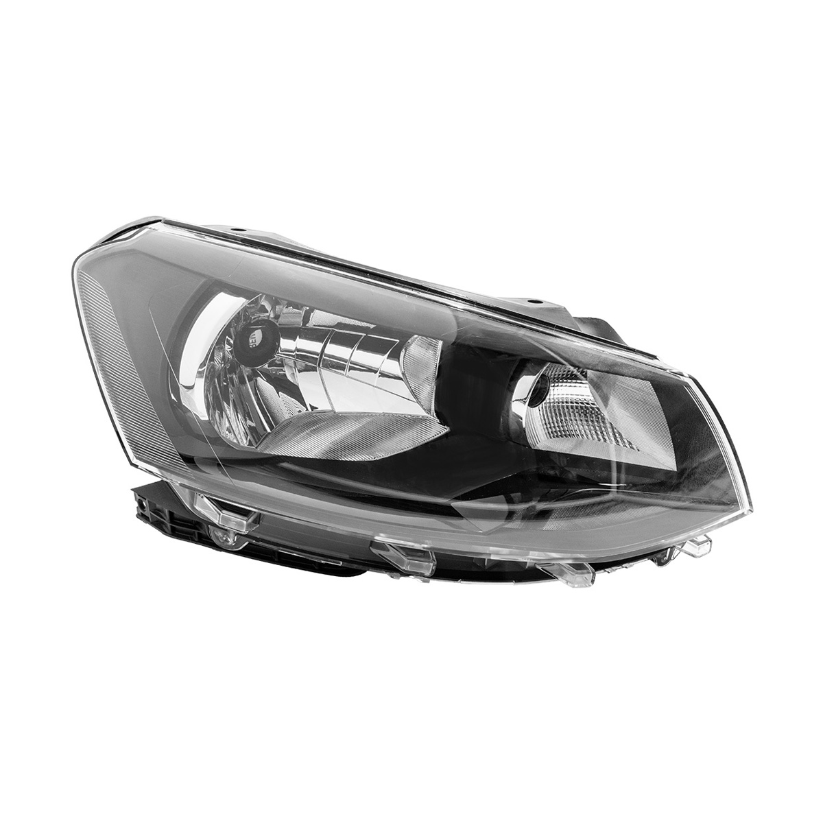 FARO LUZ VOLKSWAGEN GOL CIL: 4L POS: DERECHO CAR: LISO NEGR