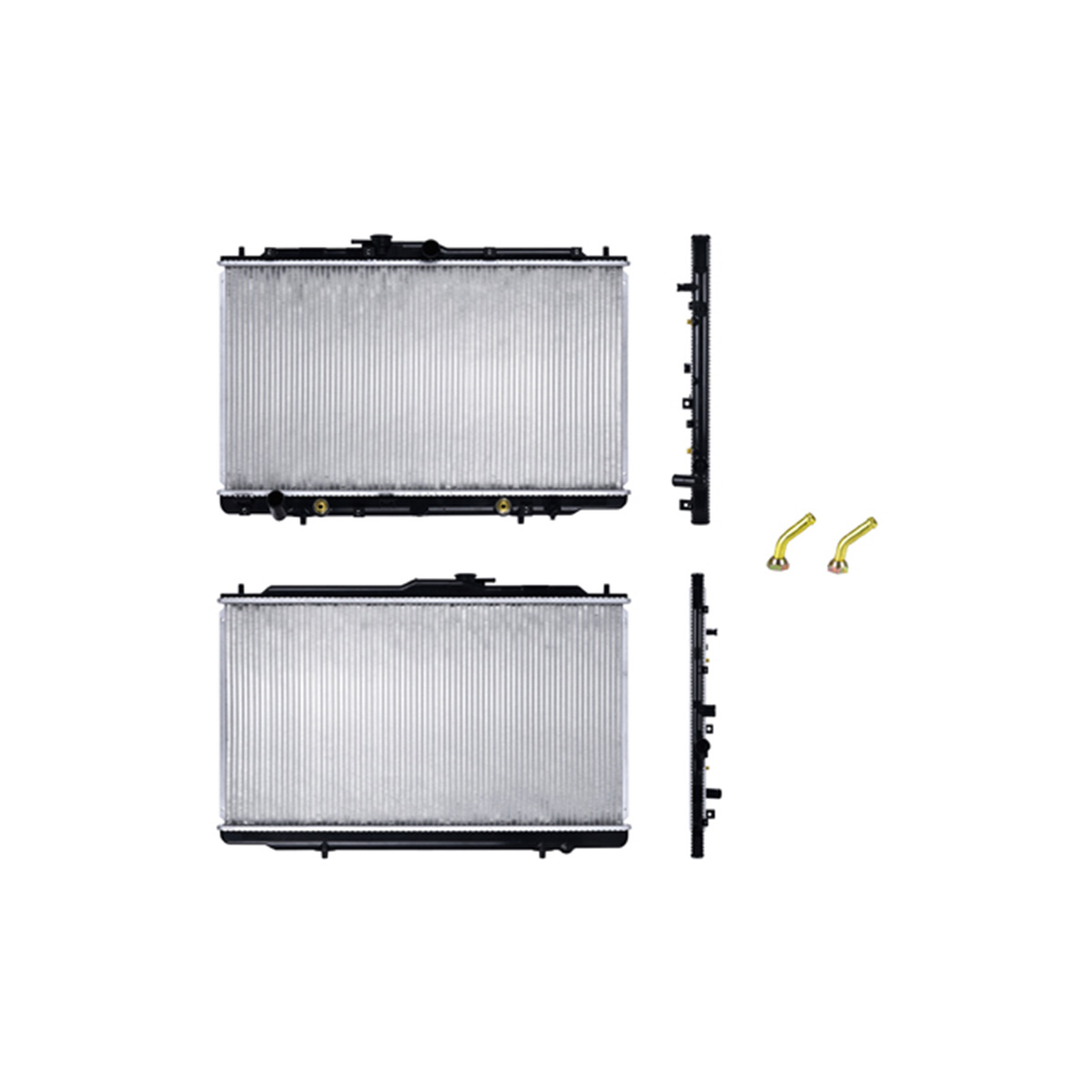 RADIADOR PLASTICO HONDA ACCOR CIL: 6V POS: TRANSMISION AUTOMATICA CAR: CAA 16MM