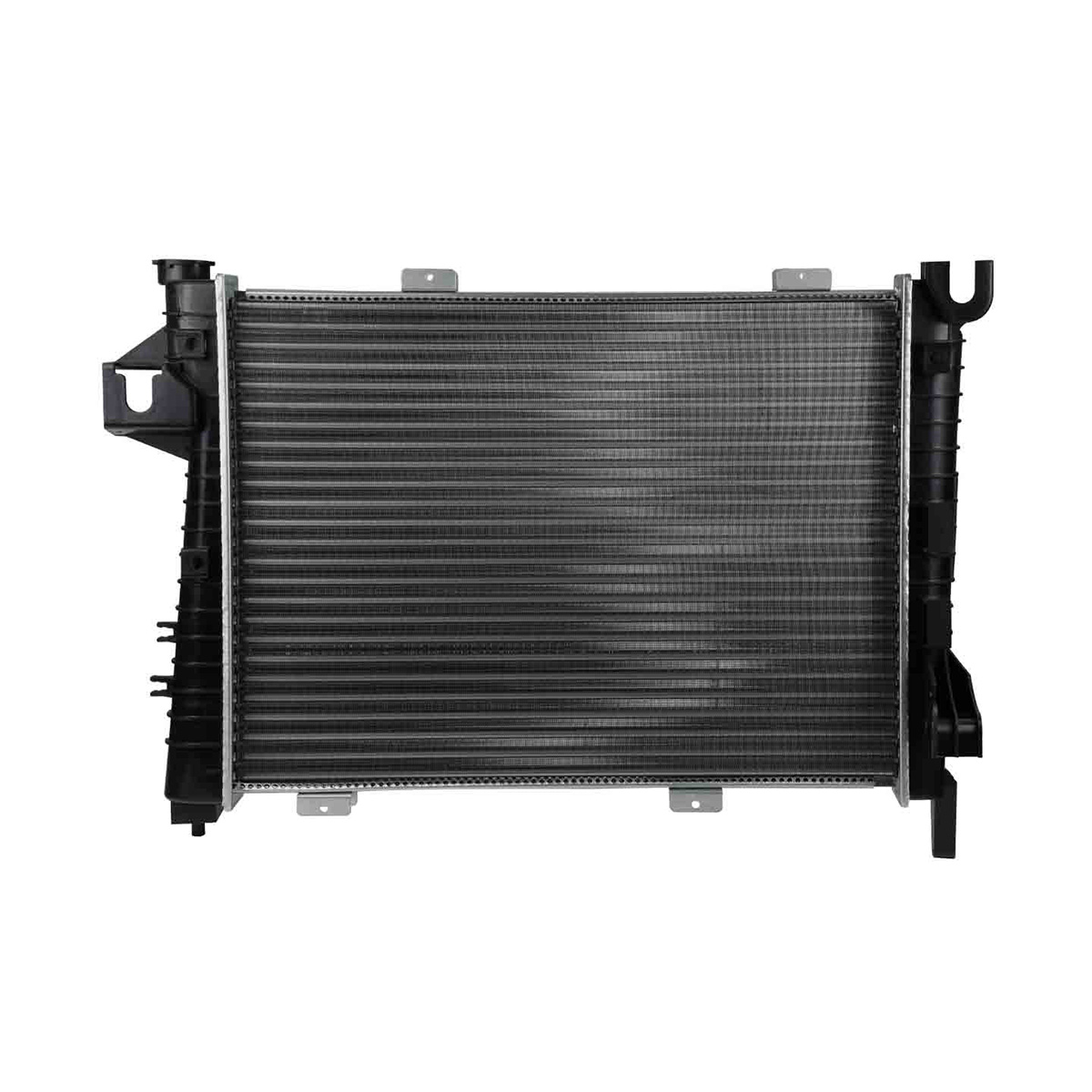 RADIADOR PLASTICO CHRYSLER GROUP RAM CIL: 8V POS: TRANSMISION ESTANDAR CAR: CAA 32MM