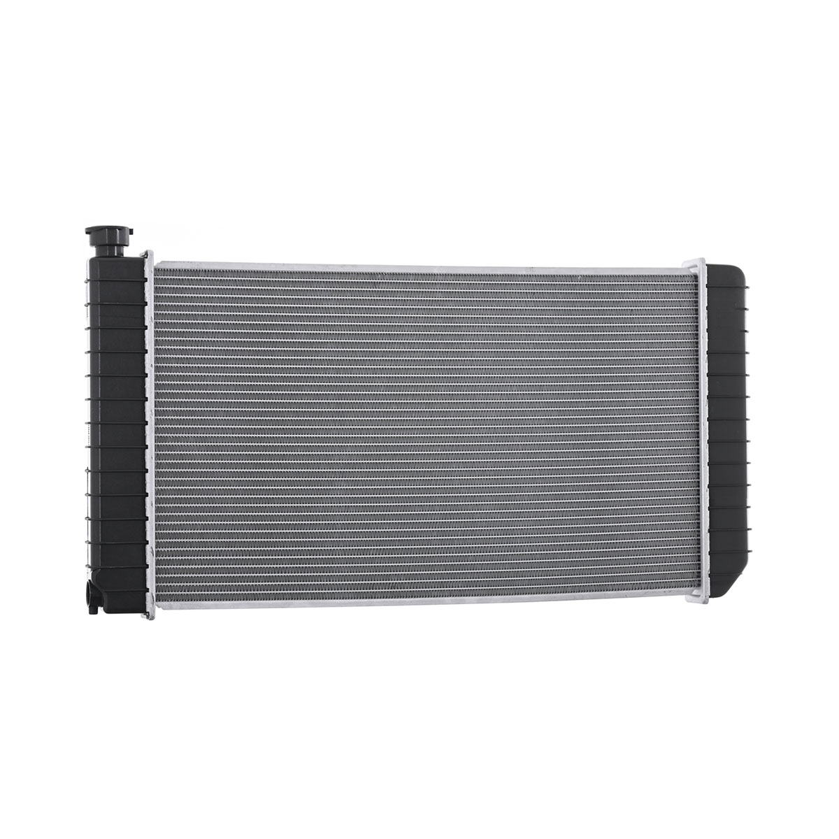 RADIADOR PLASTICO GENERAL MOTORS BLAZE CIL: 6V POS: TRANSMISION AUTOMATICA CAR: 1ENF 32MM