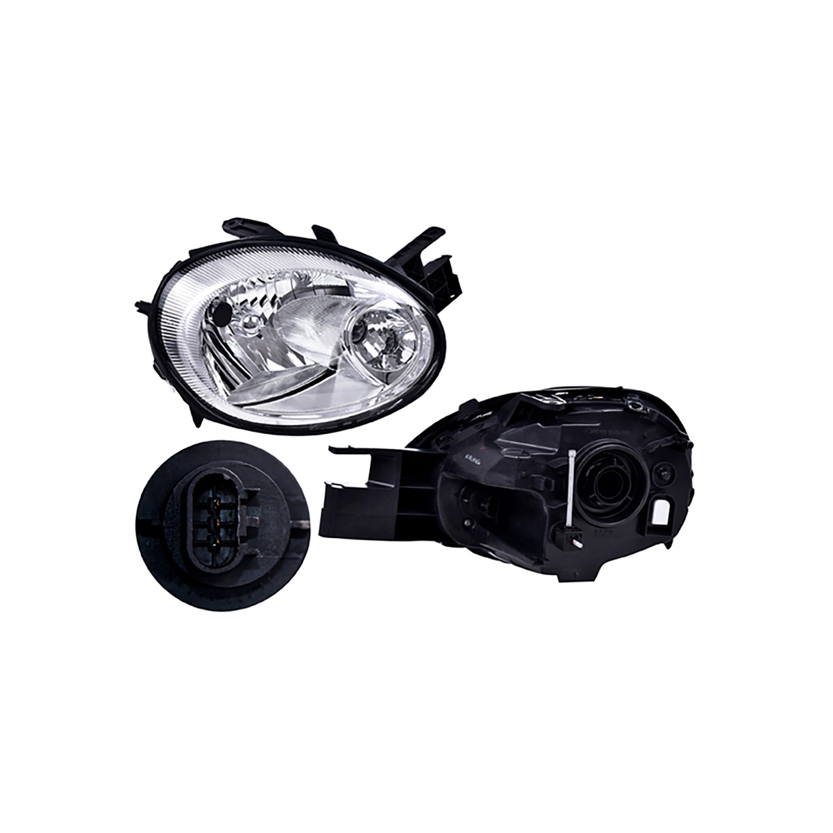 FARO LUZ CHRYSLER GROUP NEON CIL: 4L POS: DERECHO CAR: LISO CROM