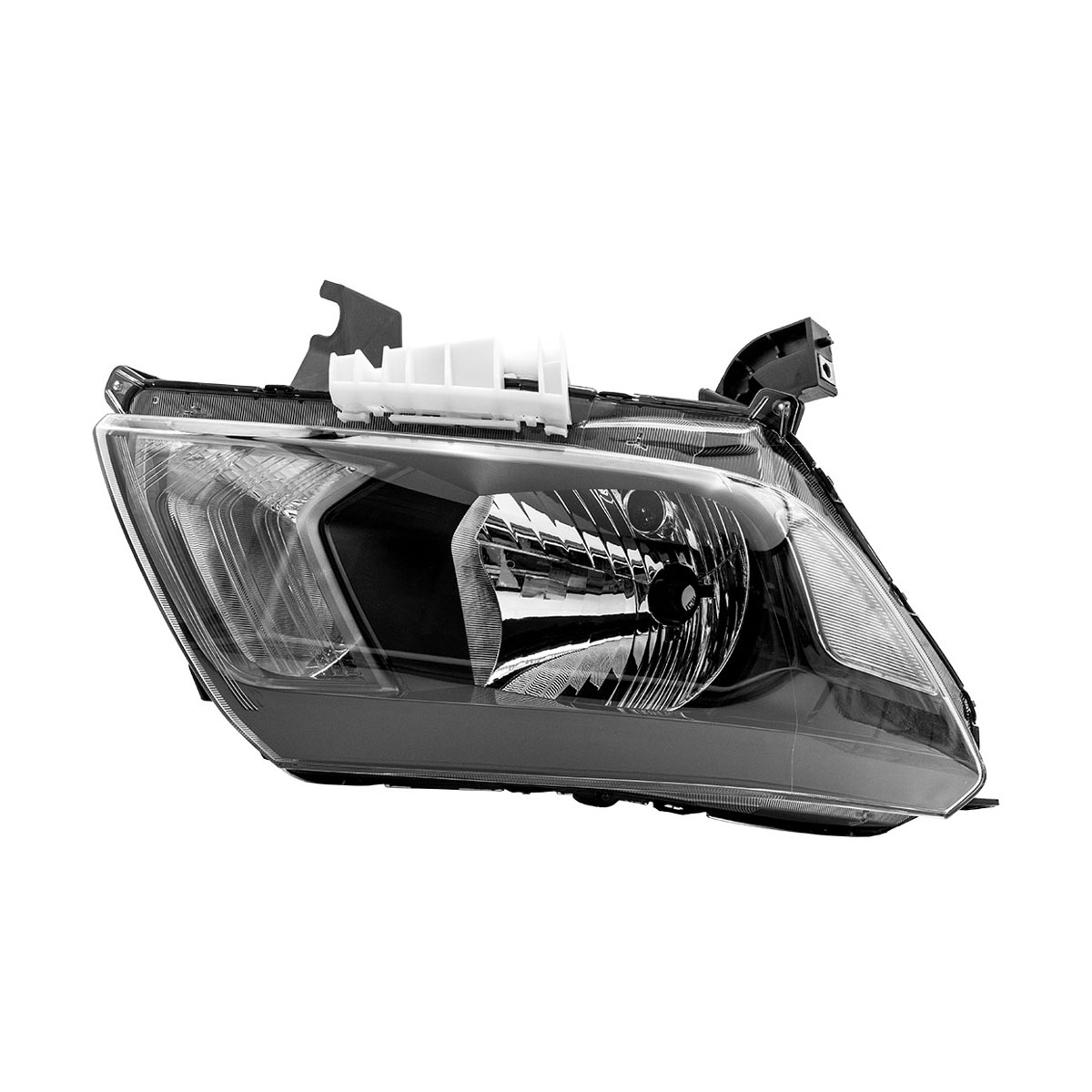 FARO LUZ NISSAN FRONT CIL: 4L POS: DERECHO CAR: LISO NEGR