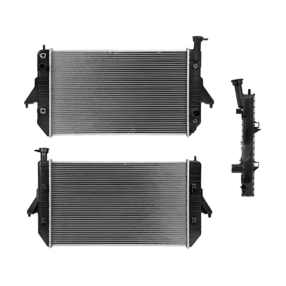 RADIADOR PLASTICO GENERAL MOTORS ASTRO CIL: 6V POS: TRANSMISION AUTOMATICA CAR: CAA 26MM
