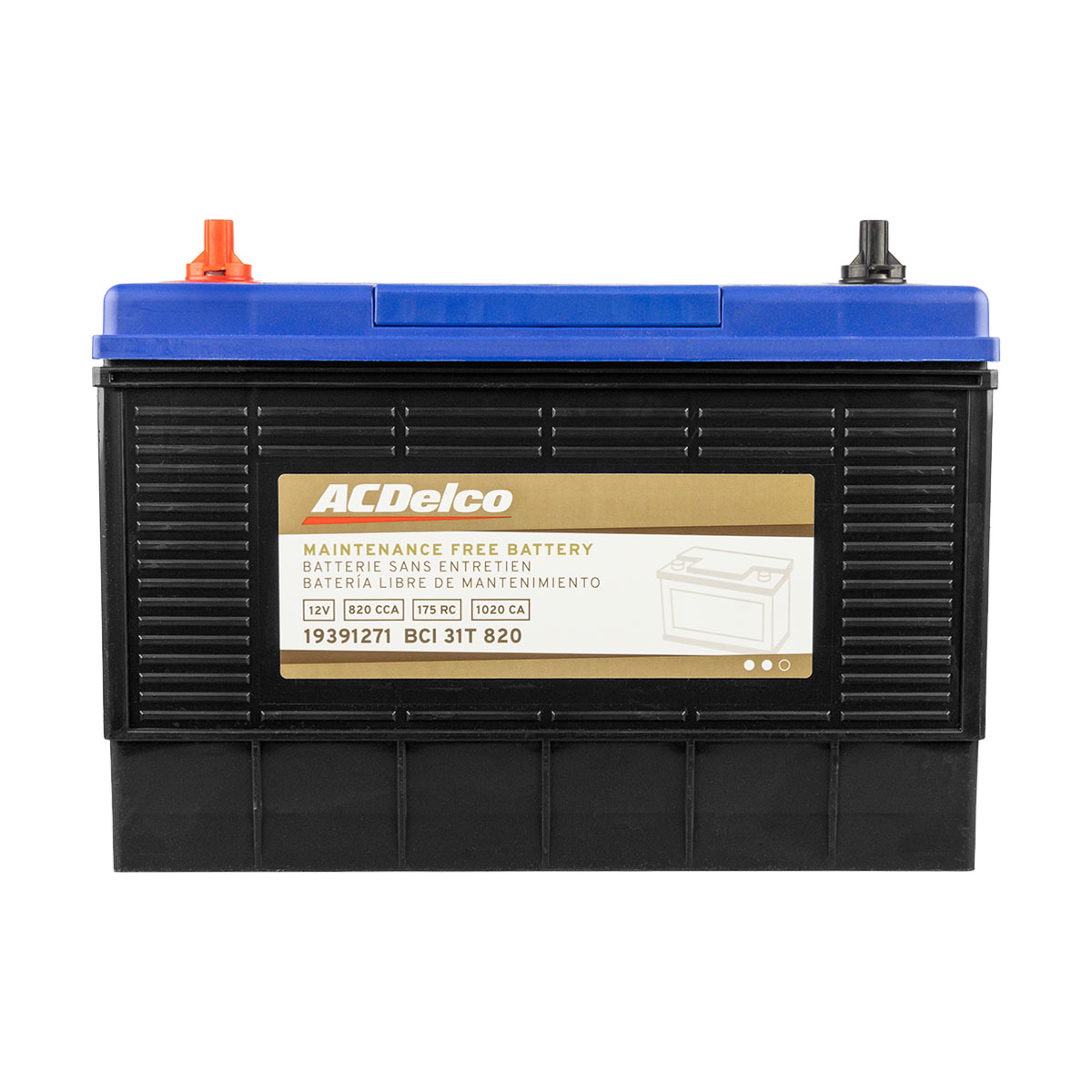 ACUMULADOR   820 CAR: 1020 T+T-
