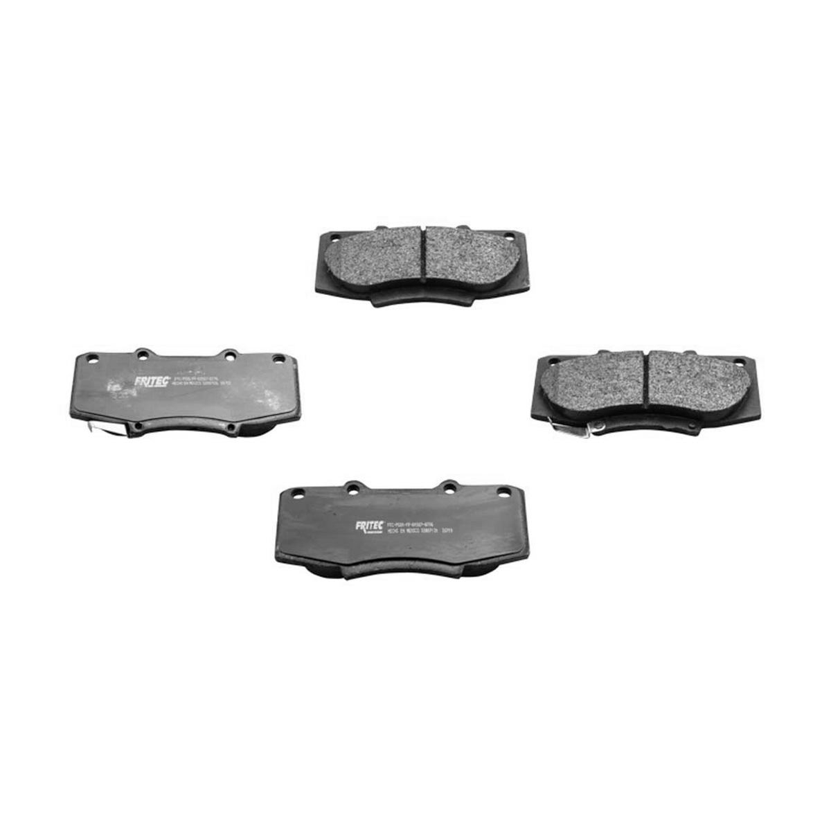BALATA F D JGO HEAVY D TOYOTA HILUX CIL: 4L POS: DELANTERO  MOT: 2.7L