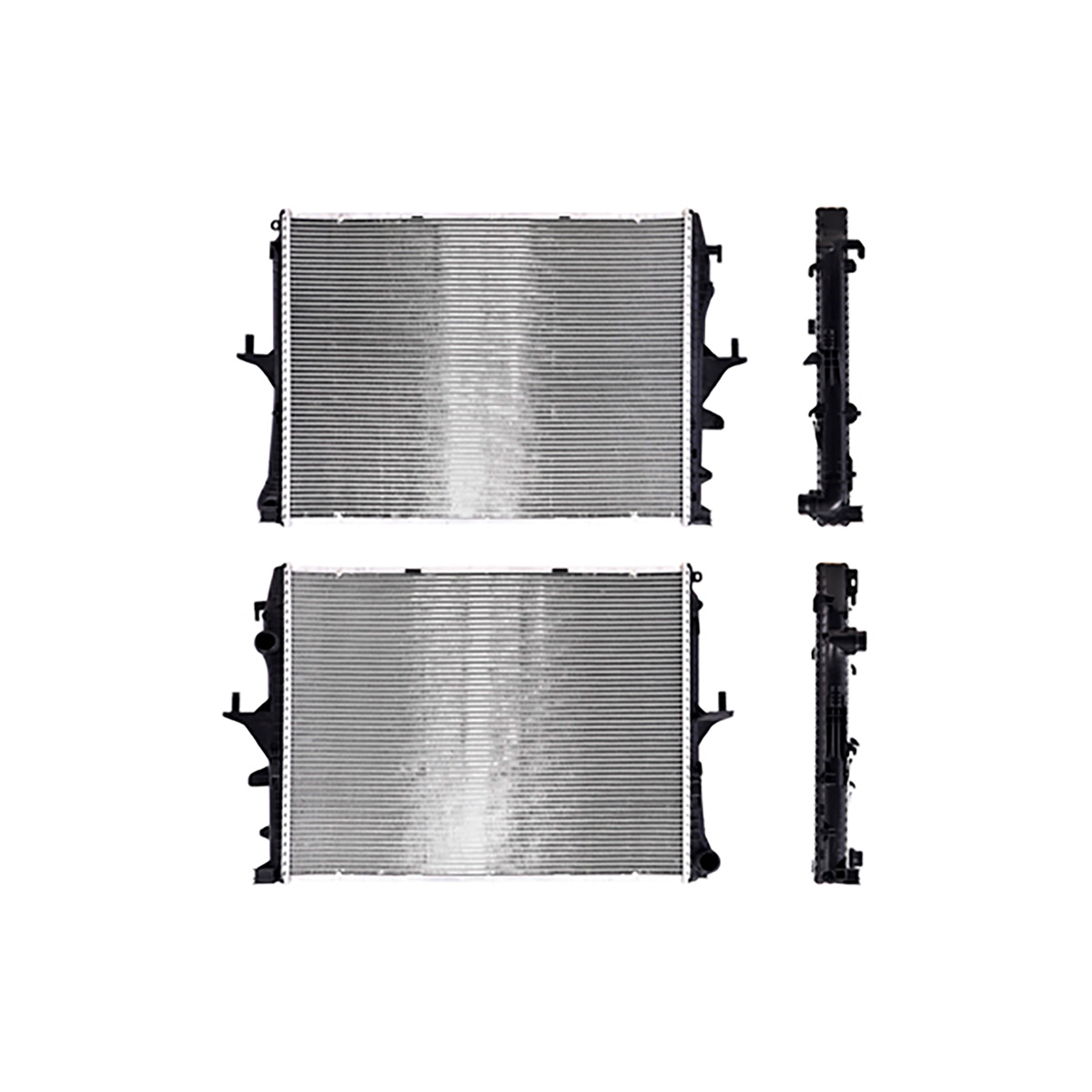 RADIADOR PLASTICO VOLKSWAGEN TOUAR CIL: 6V POS: TRANSMISION AUTOMATICA CAR: CAA 42MM