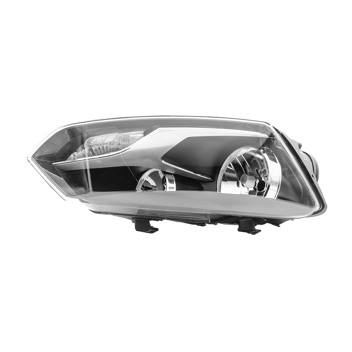 FARO LUZ VOLKSWAGEN POLO CIL: 4L POS: DERECHO CAR: LISO NEGR