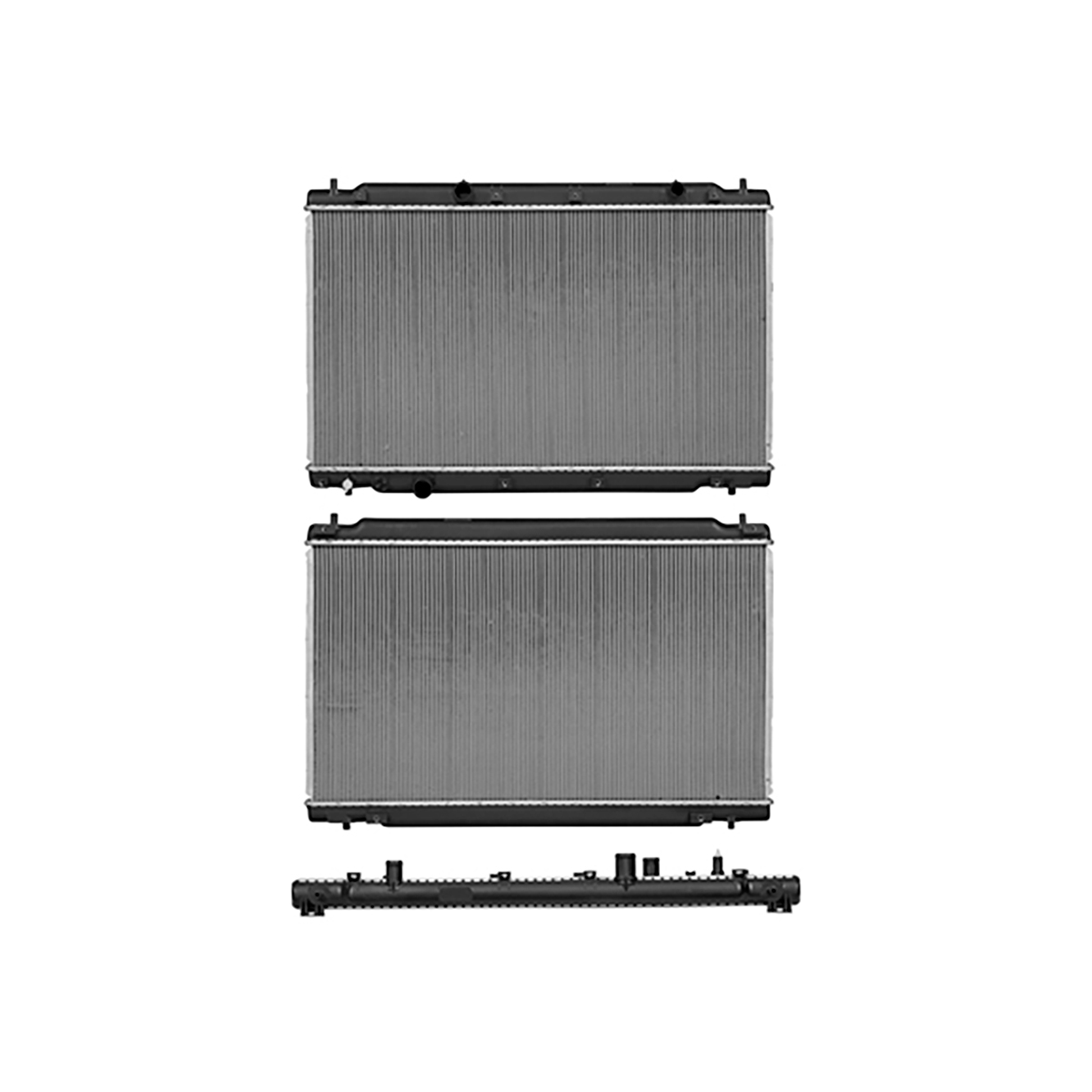 RADIADOR PLASTICO HONDA CR-V CIL: 4L POS: TRANSMISION ESTANDAR CAR: CAA 16MM