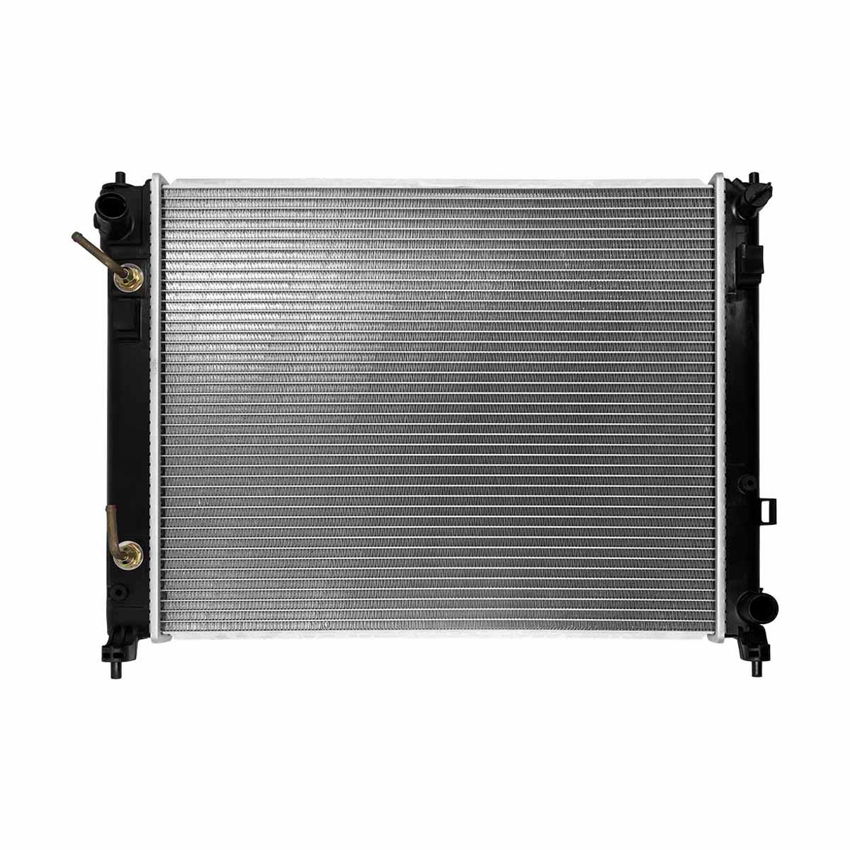 RADIADOR PLASTICO NISSAN MARCH CIL: 4L POS: TRANSMISION AUTOMATICA CAR: CAA 16MM