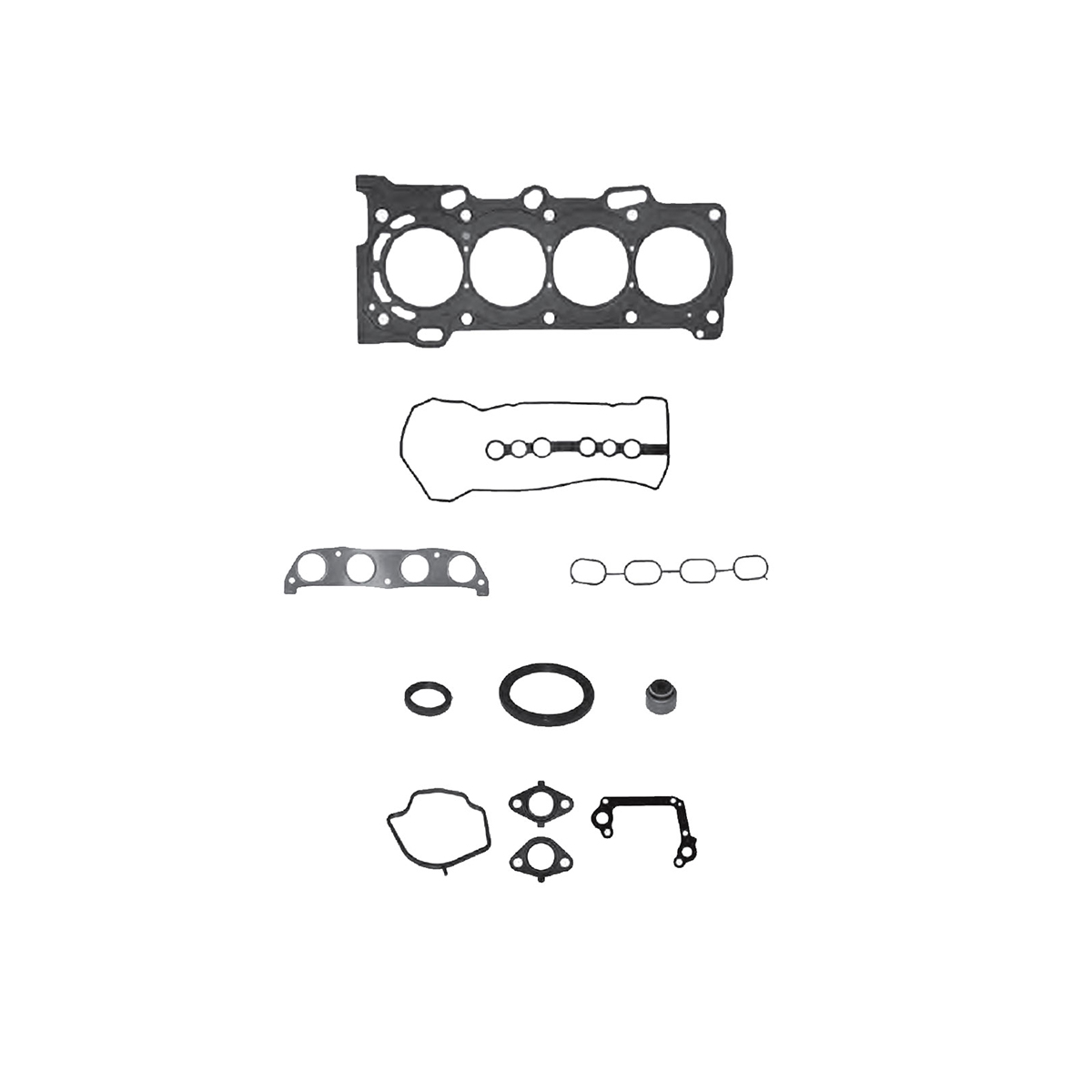 JUNTAS MOTOR COMPLETO TOYOTA COROL CIL: 4L  CAR: LAMI MOT: 1.8L