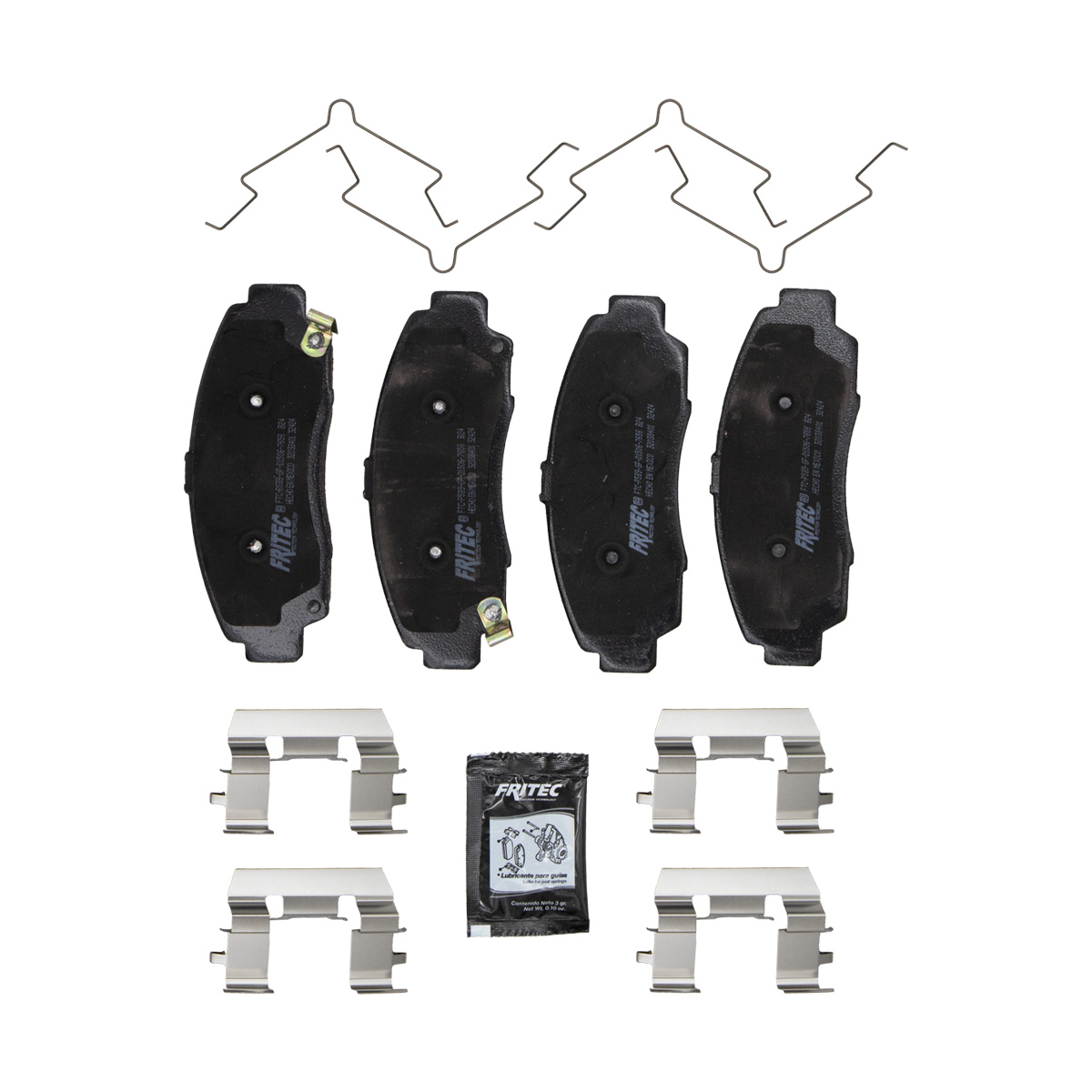 BALATA F D JGO SPECIFI HONDA ACCOR CIL: 4L POS: DELANTERO  MOT: 2.4L