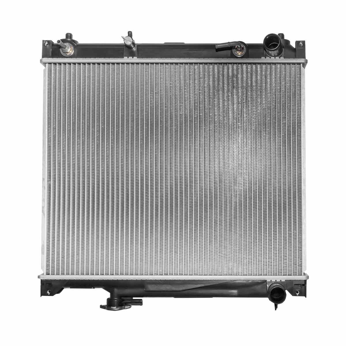 RADIADOR PLASTICO GENERAL MOTORS TRACK CIL: 4L POS: TRANSMISION AUTOMATICA CAR: CAA 26MM